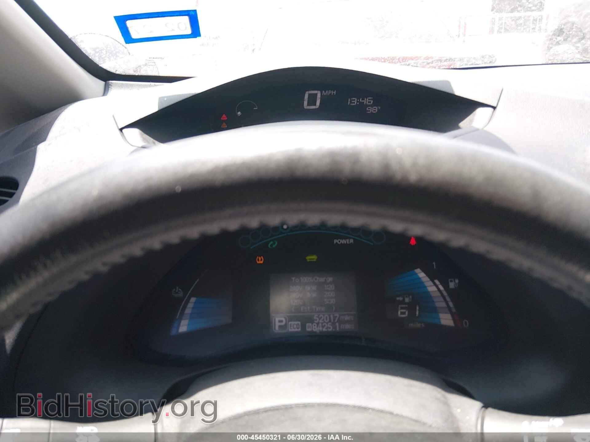 2017 NISSAN LEAF - VIN: 1N4BZ0CP6HC307440 - Фото 7
