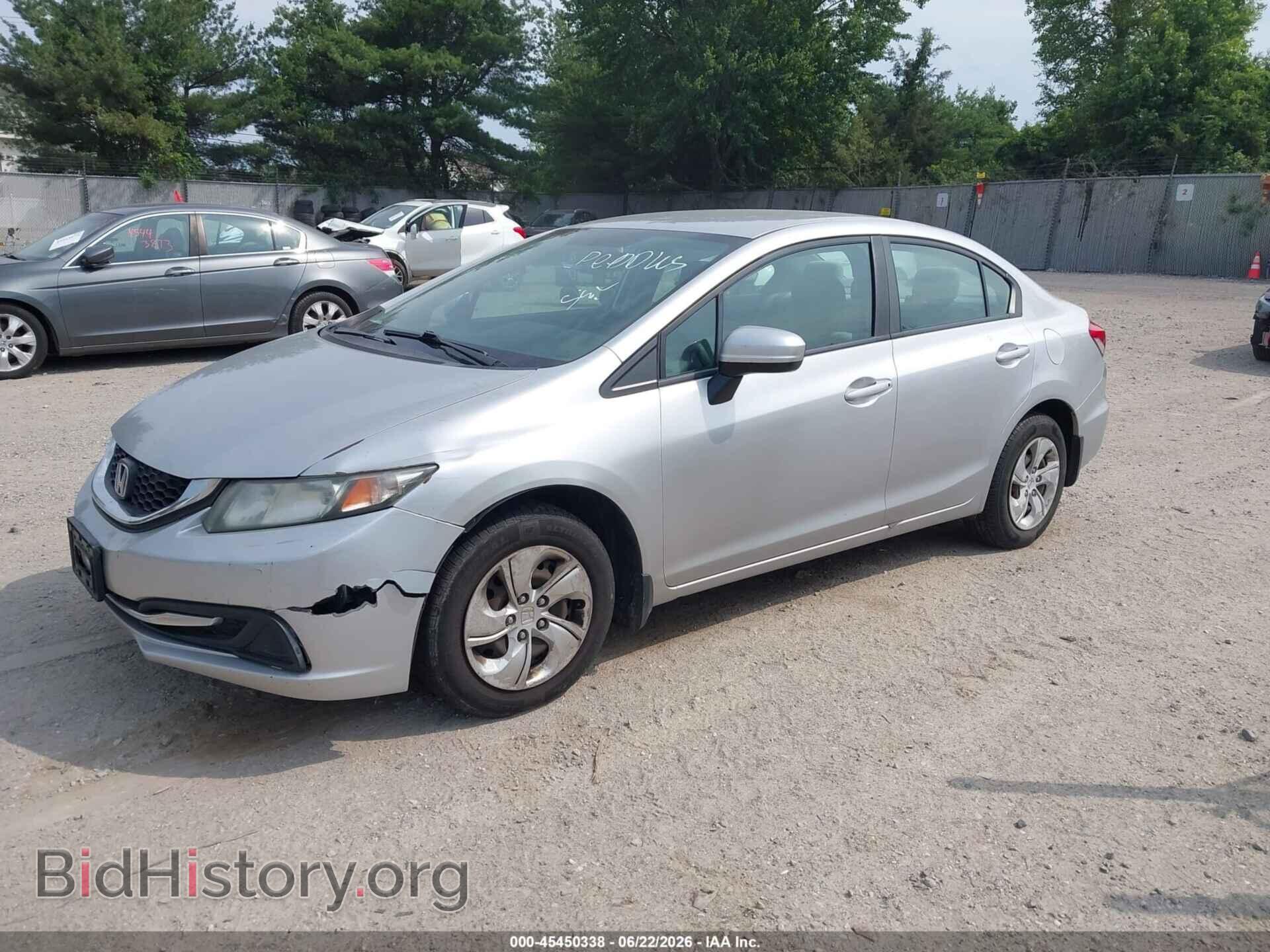 2014 HONDA CIVIC - VIN: 19XFB2F58EE213960 - Photo 2