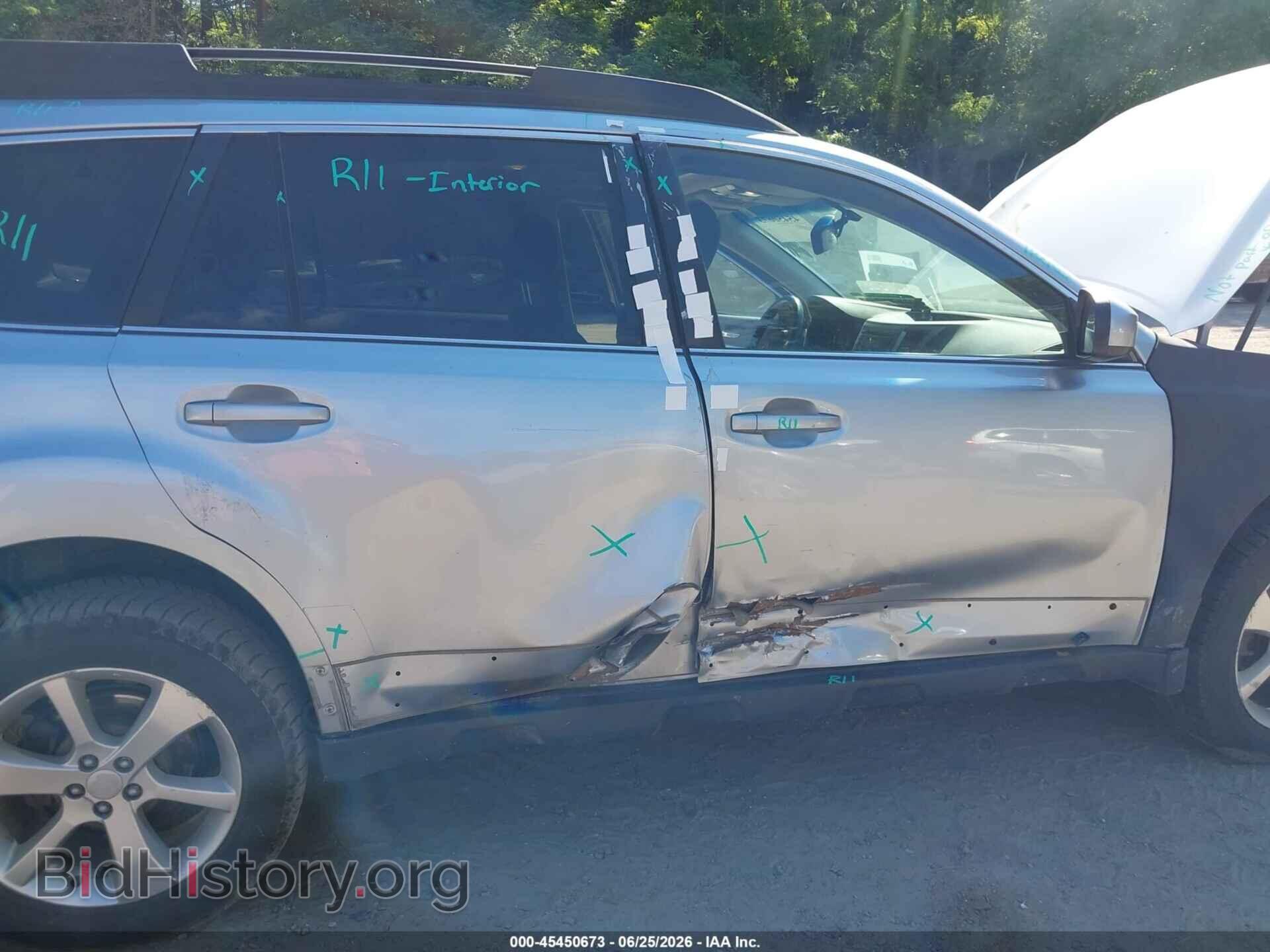 2013 SUBARU OUTBACK - VIN: 4S4BRBGC8D3292703 - Photo 6