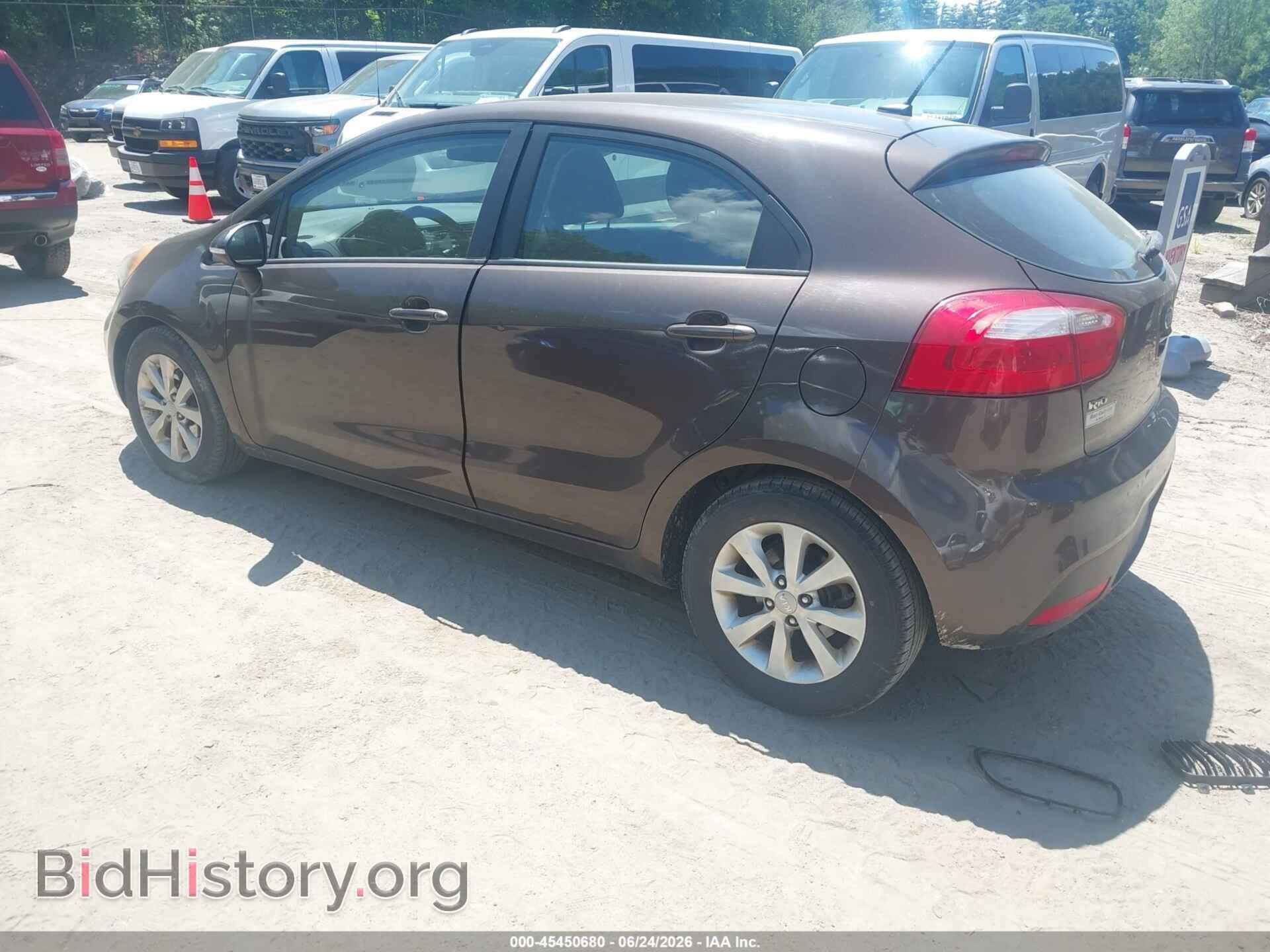 2012 KIA RIO5 - VIN: KNADN5A34C6011056 - Фото 3