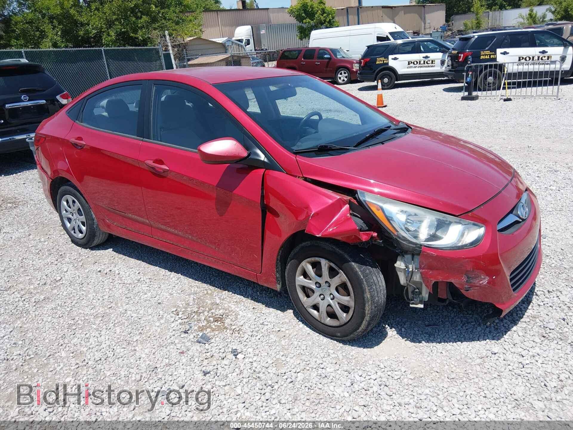 Фотография KMHCT4AE0DU553649 - HYUNDAI ACCENT 2013