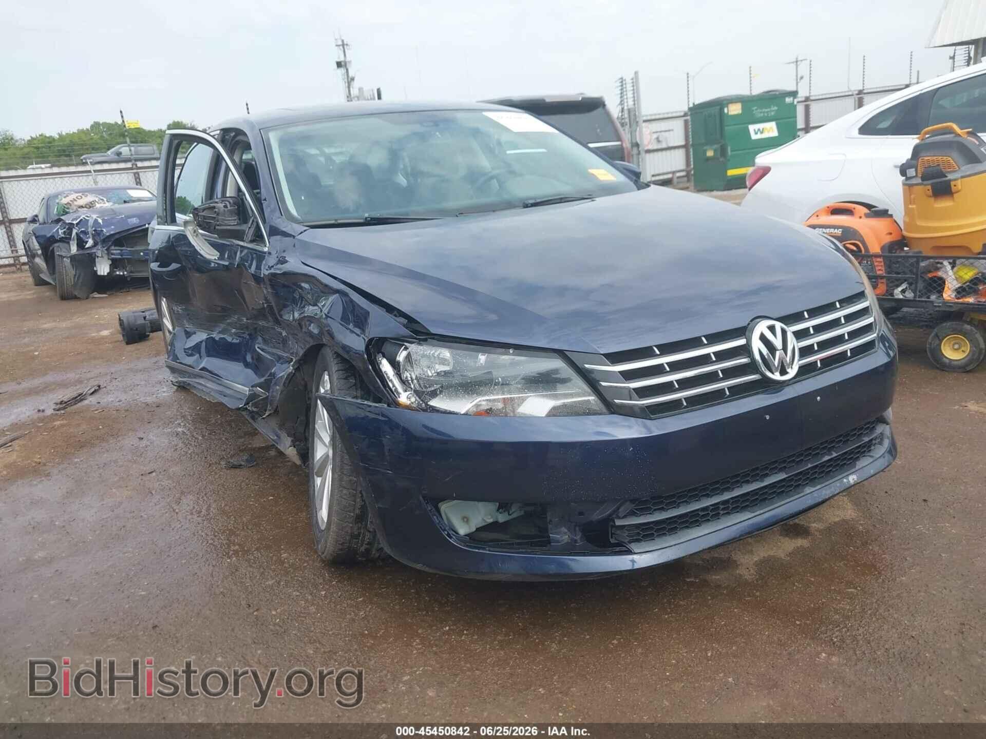 Photo 1VWCP7A36CC027441 - VOLKSWAGEN PASSAT 2012