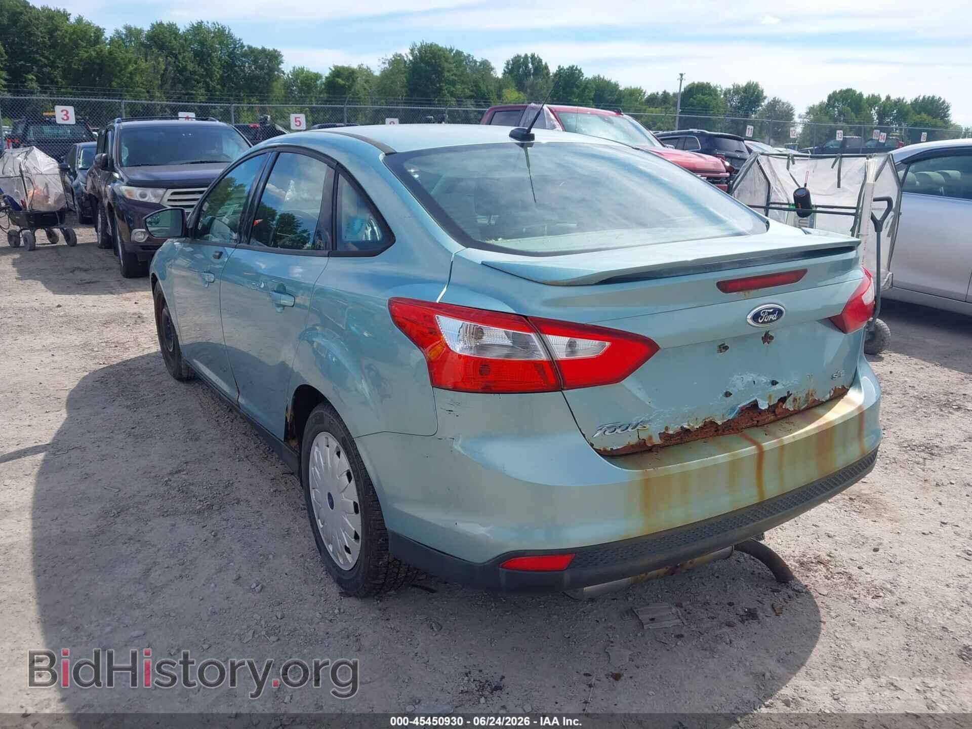 2012 FORD FOCUS - VIN: 1FAHP3F22CL352076 - Фото 6