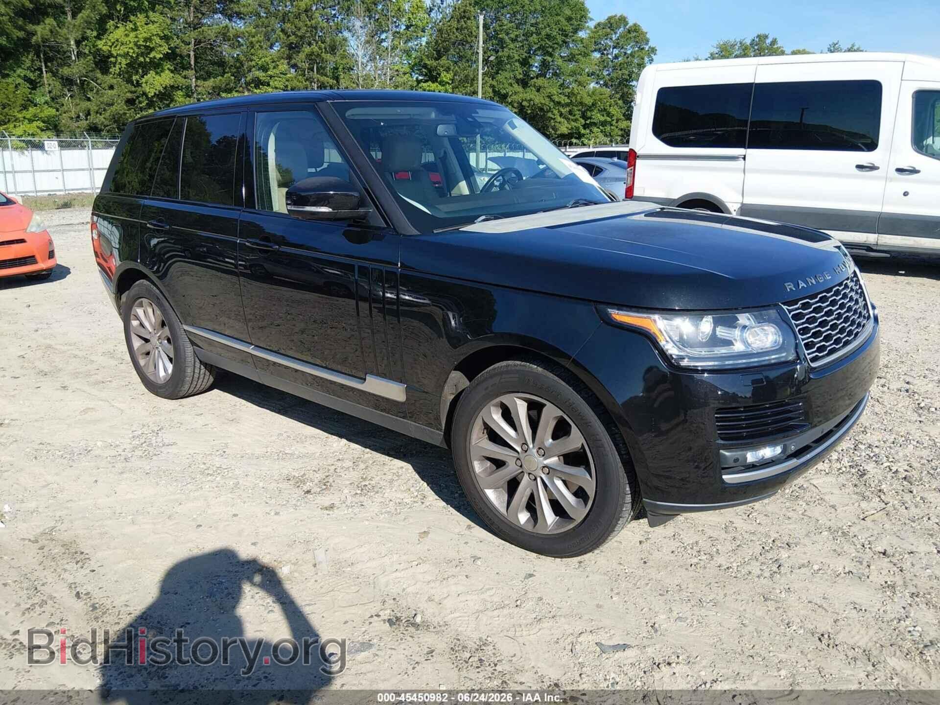 Фотография SALGS2VF6FA199469 - LAND ROVER RANGE ROVER 2015