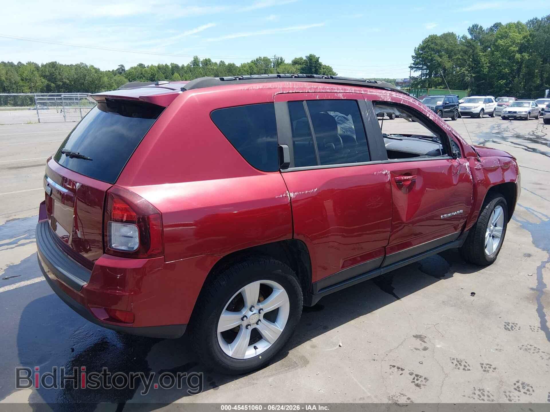 2014 JEEP COMPASS - VIN: 1C4NJDBB8ED621382 - Фото 4
