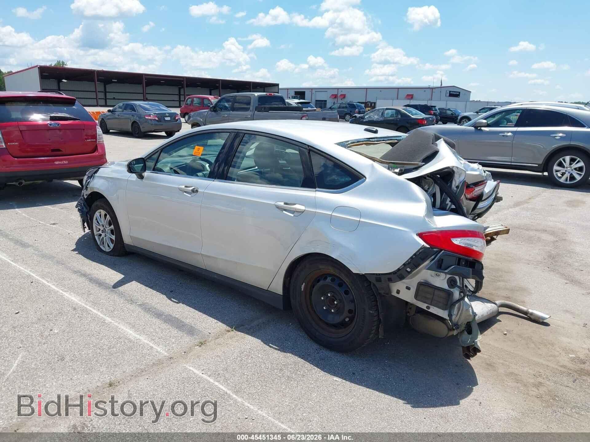 2016 FORD FUSION - VIN: 1FA6P0G79G5103283 - Фото 3