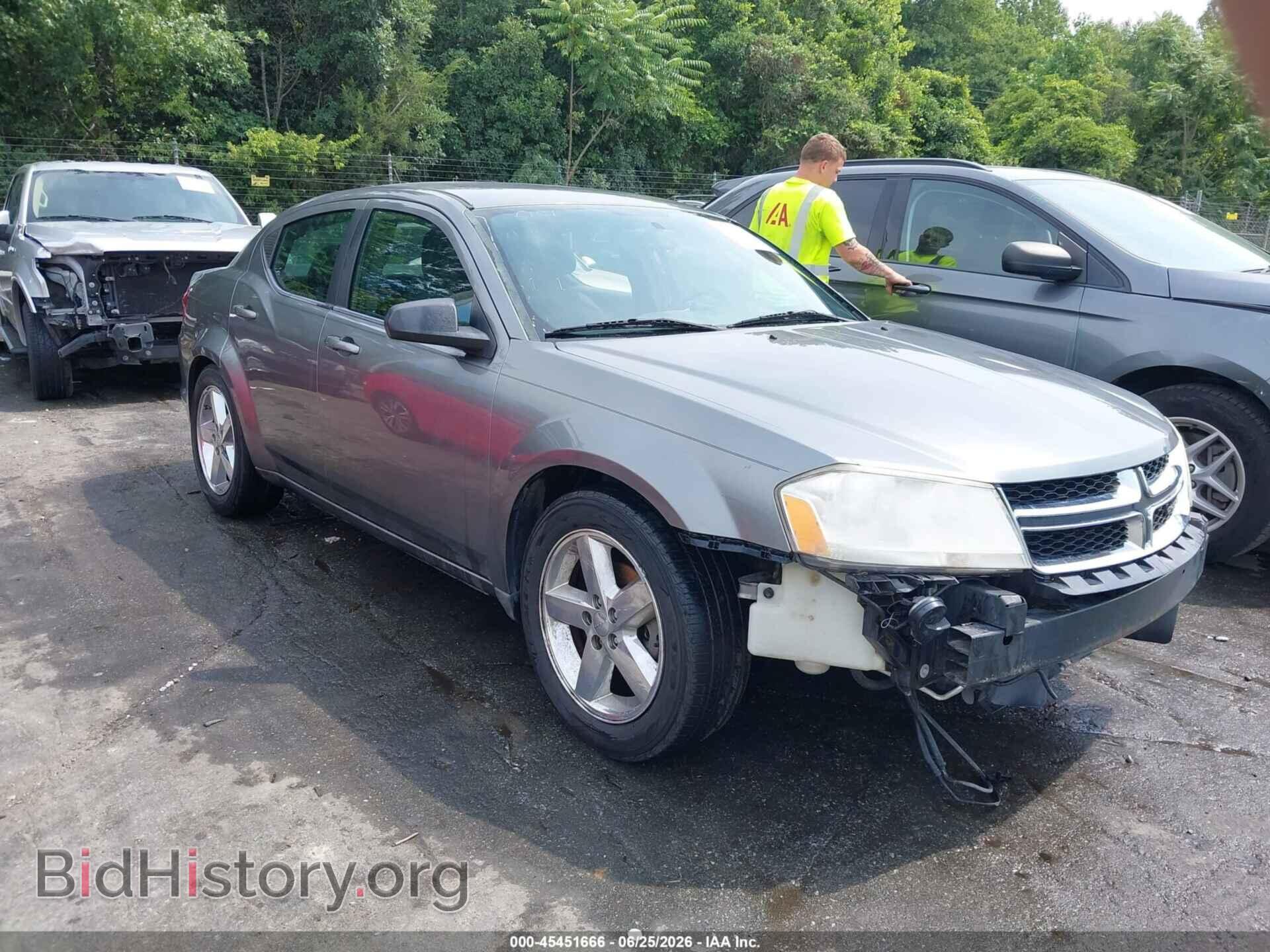 Photo 1C3CDZAB8DN541493 - DODGE AVENGER 2013