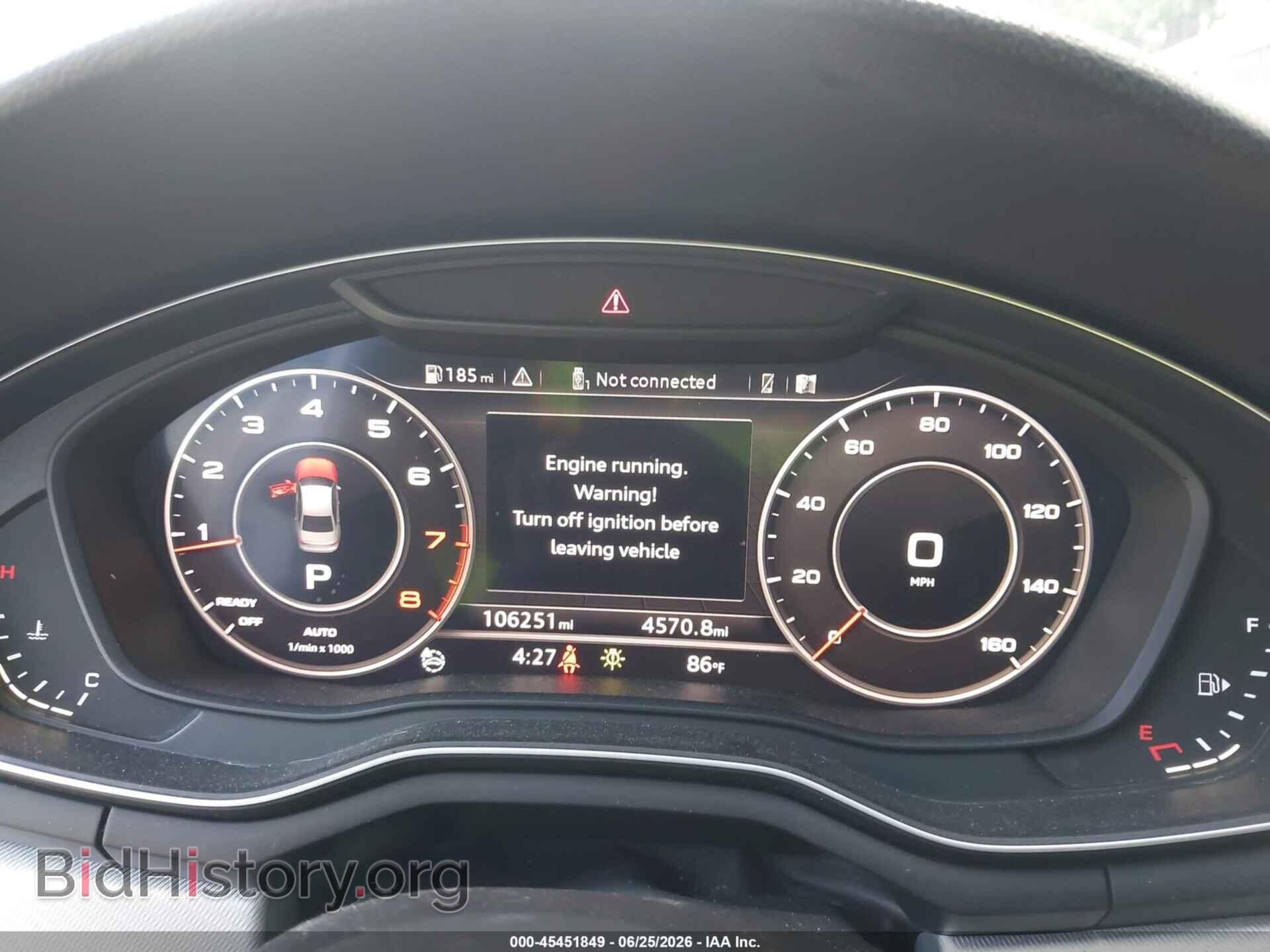 2017 AUDI A4 - VIN: WAUDNAF40HN054591 - Фото 7