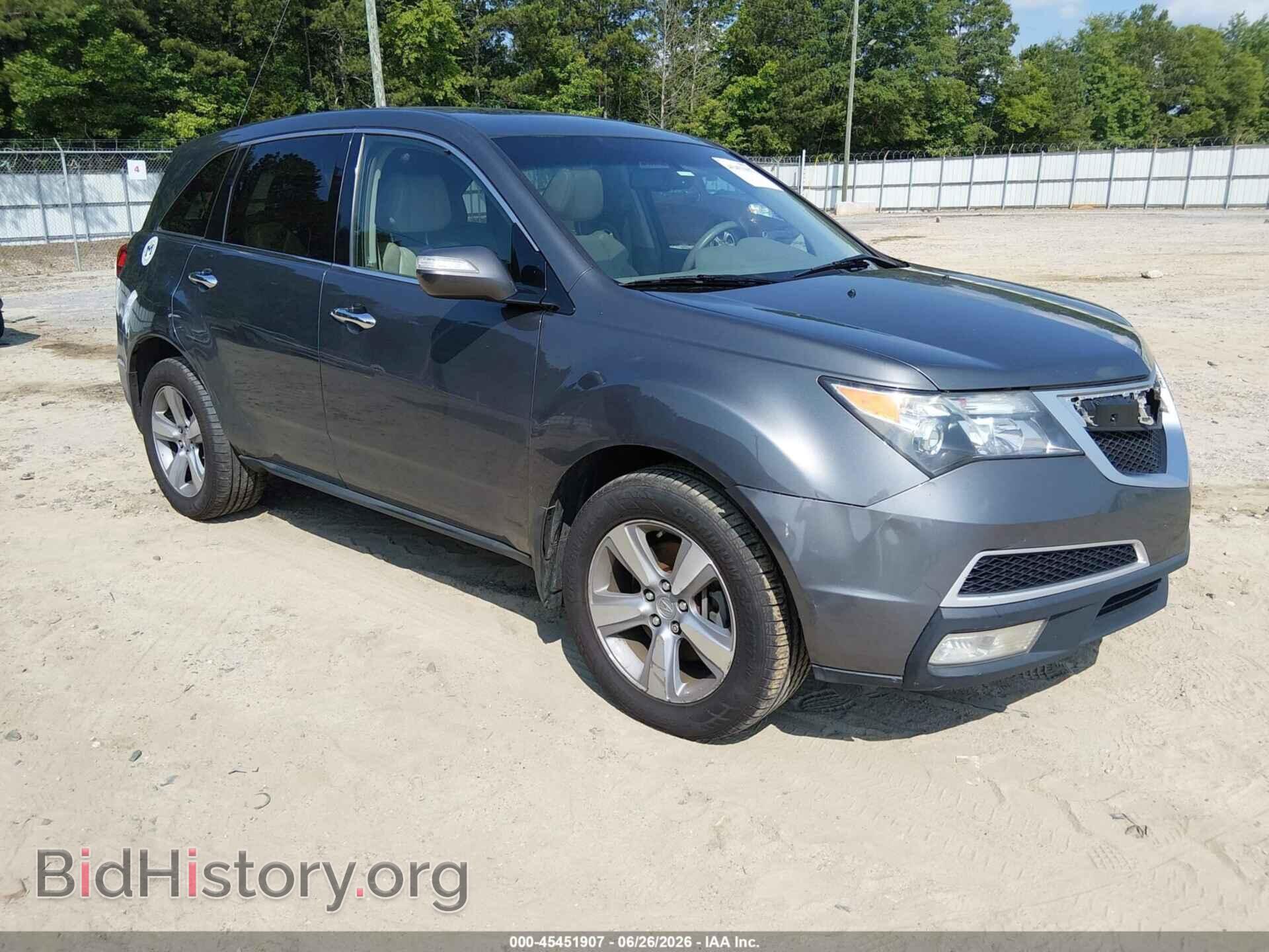Фотография 2HNYD2H30CH540475 - ACURA MDX 2012