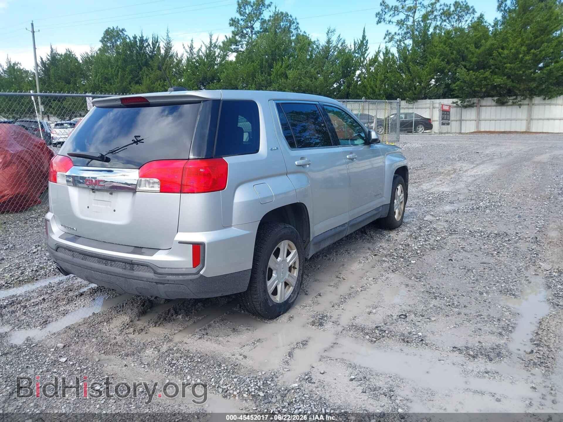 2016 GMC TERRAIN - VIN: 2GKALMEK8G6103105 - Фото 4