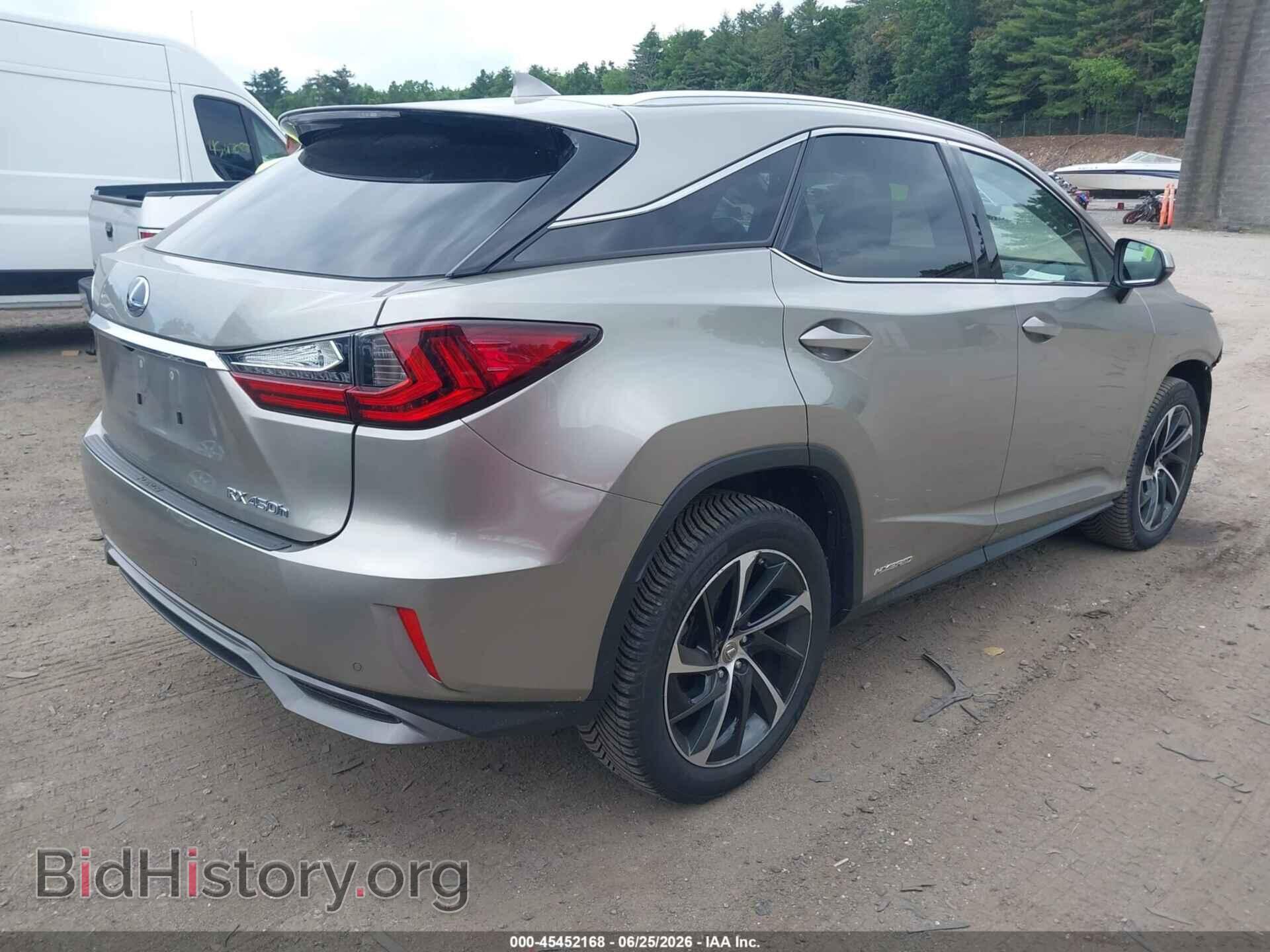 2017 LEXUS RX 450H - VIN: 2T2BGMCA1HC009898 - Фото 4