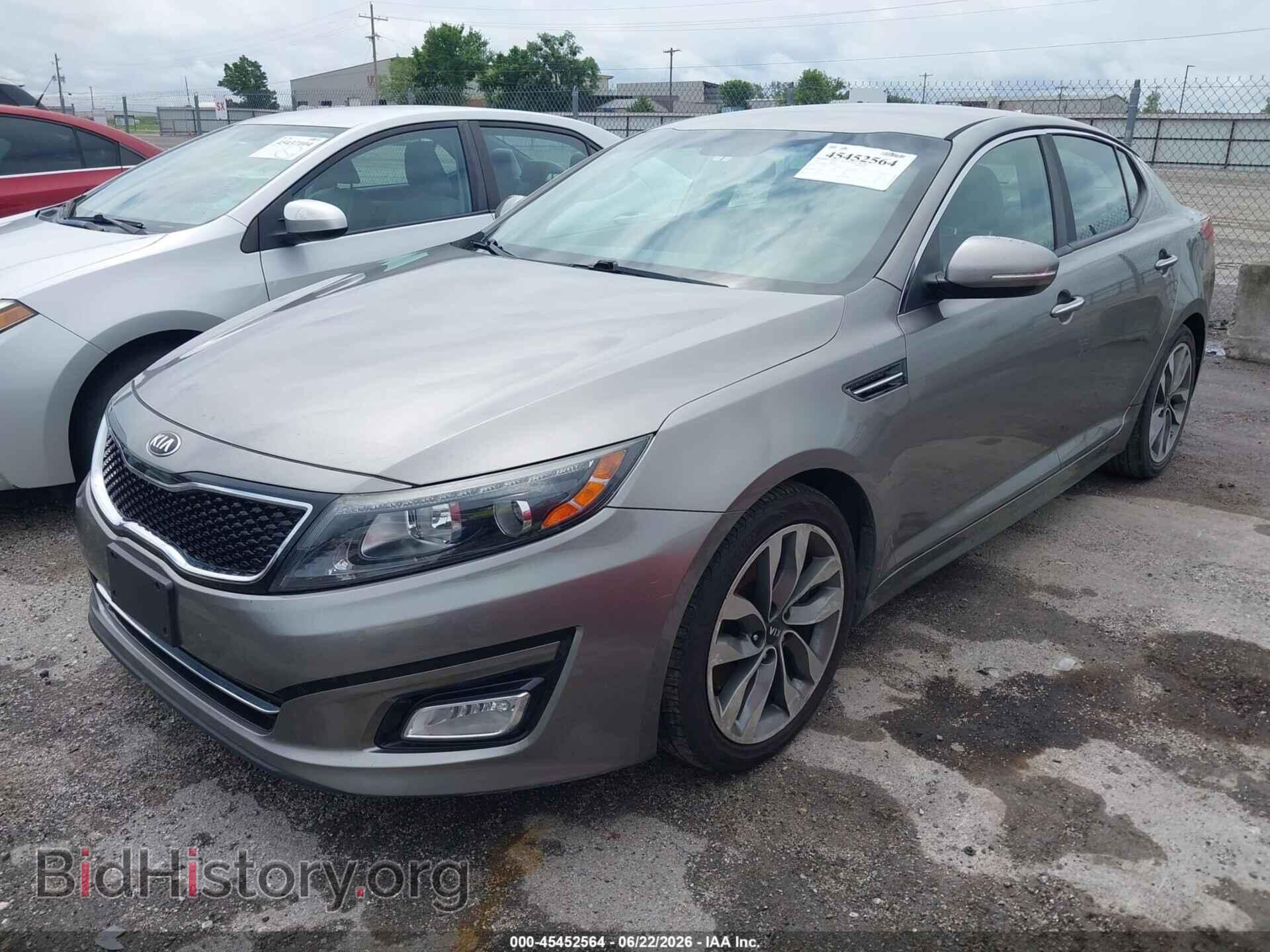 2014 KIA OPTIMA - VIN: 5XXGR4A74EG323707 - Фото 2