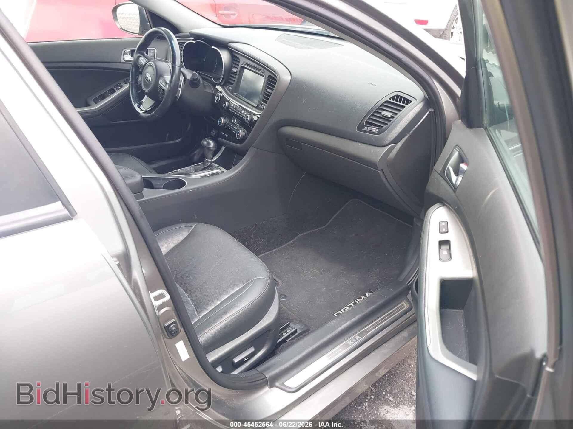 2014 KIA OPTIMA - VIN: 5XXGR4A74EG323707 - Фото 5