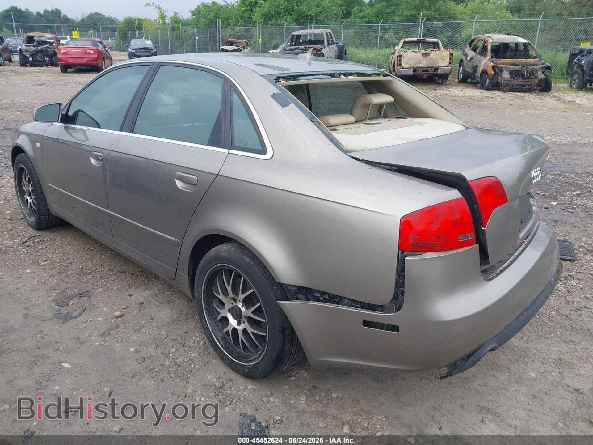 2007 AUDI A4 - VIN: WAUDF78E17A118505 - Фото 3