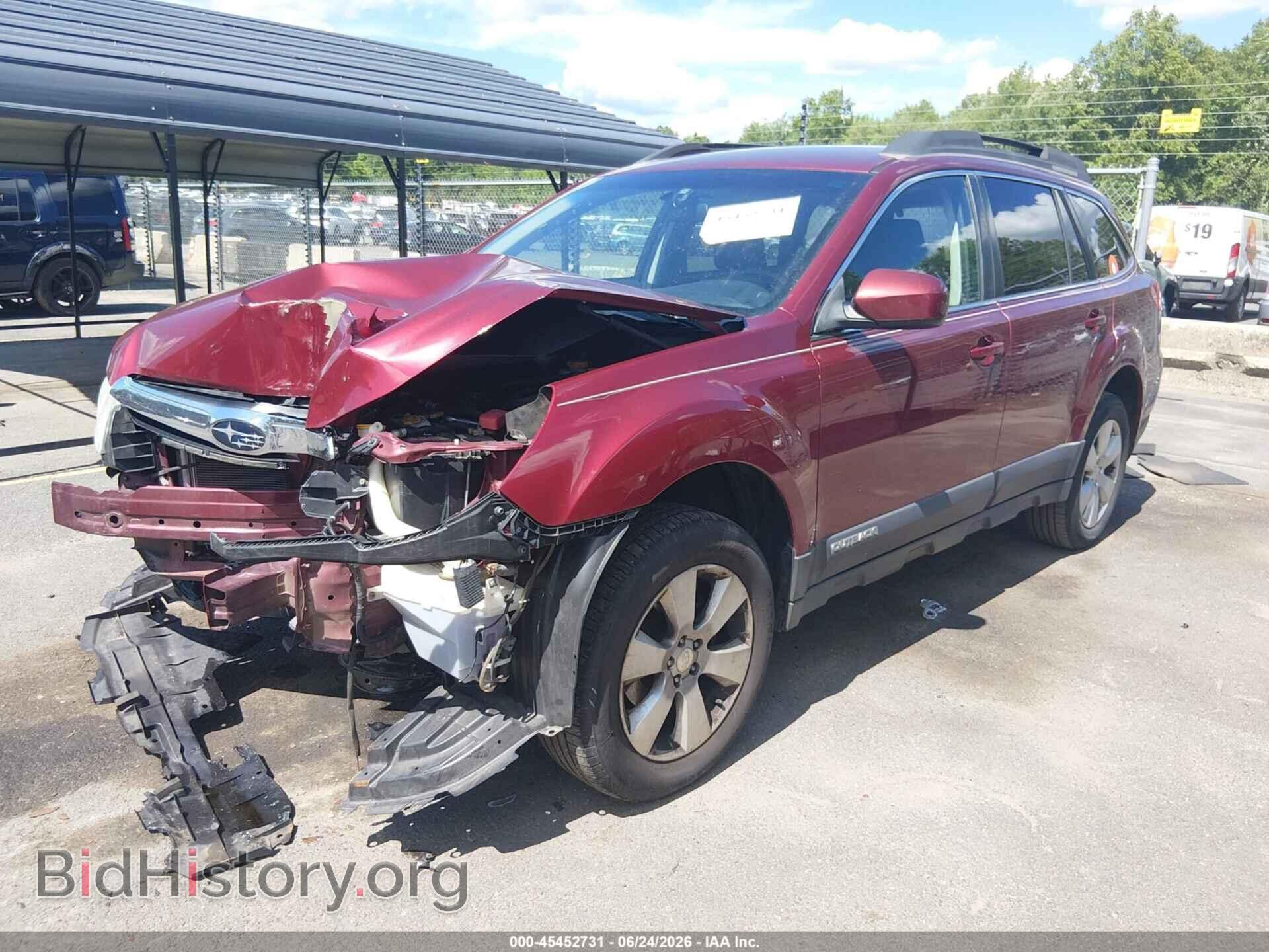 2012 SUBARU OUTBACK - VIN: 4S4BRBCC7C3255047 - Фото 2