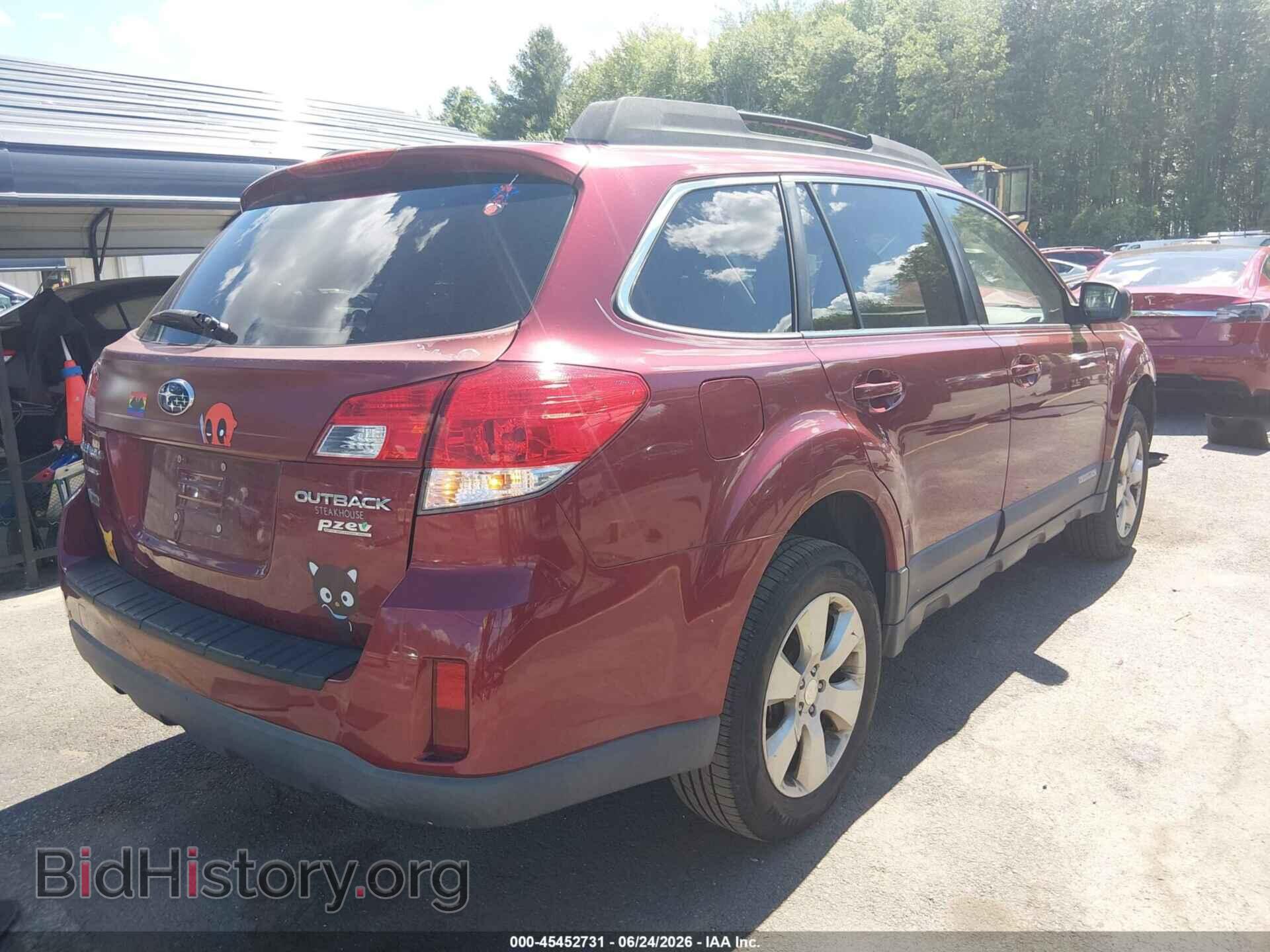 2012 SUBARU OUTBACK - VIN: 4S4BRBCC7C3255047 - Фото 4