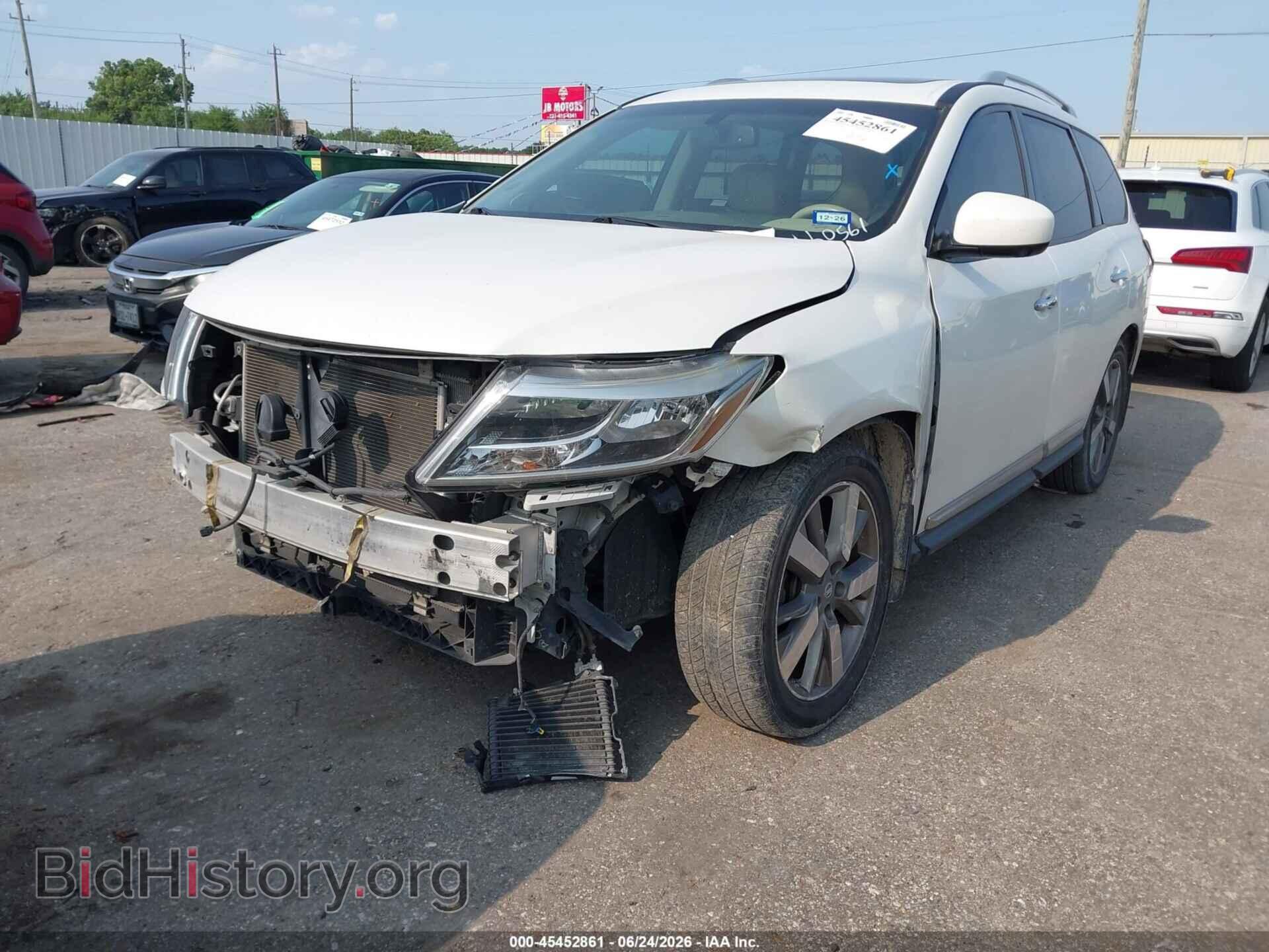 2014 NISSAN PATHFINDER - VIN: 5N1AR2MN7EC726953 - Фото 2