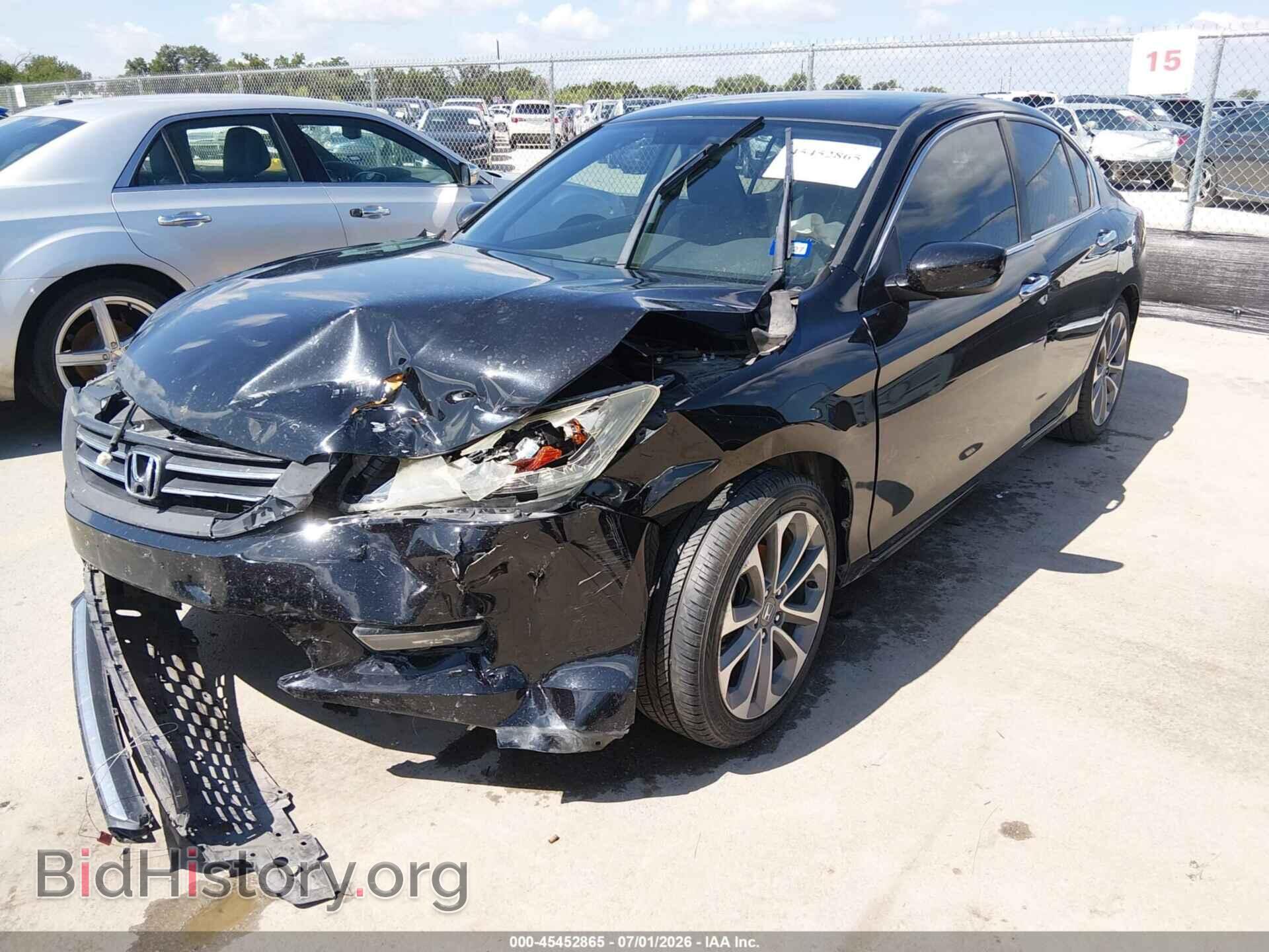 2015 HONDA ACCORD - VIN: 1HGCR2E50FA044376 - Фото 2