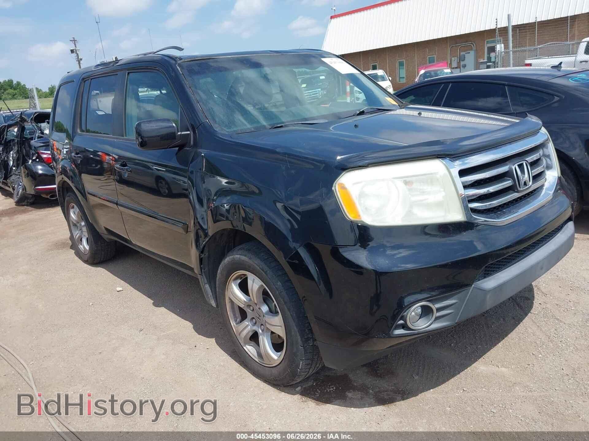Photo 5FNYF3H4XDB010679 - HONDA PILOT 2013