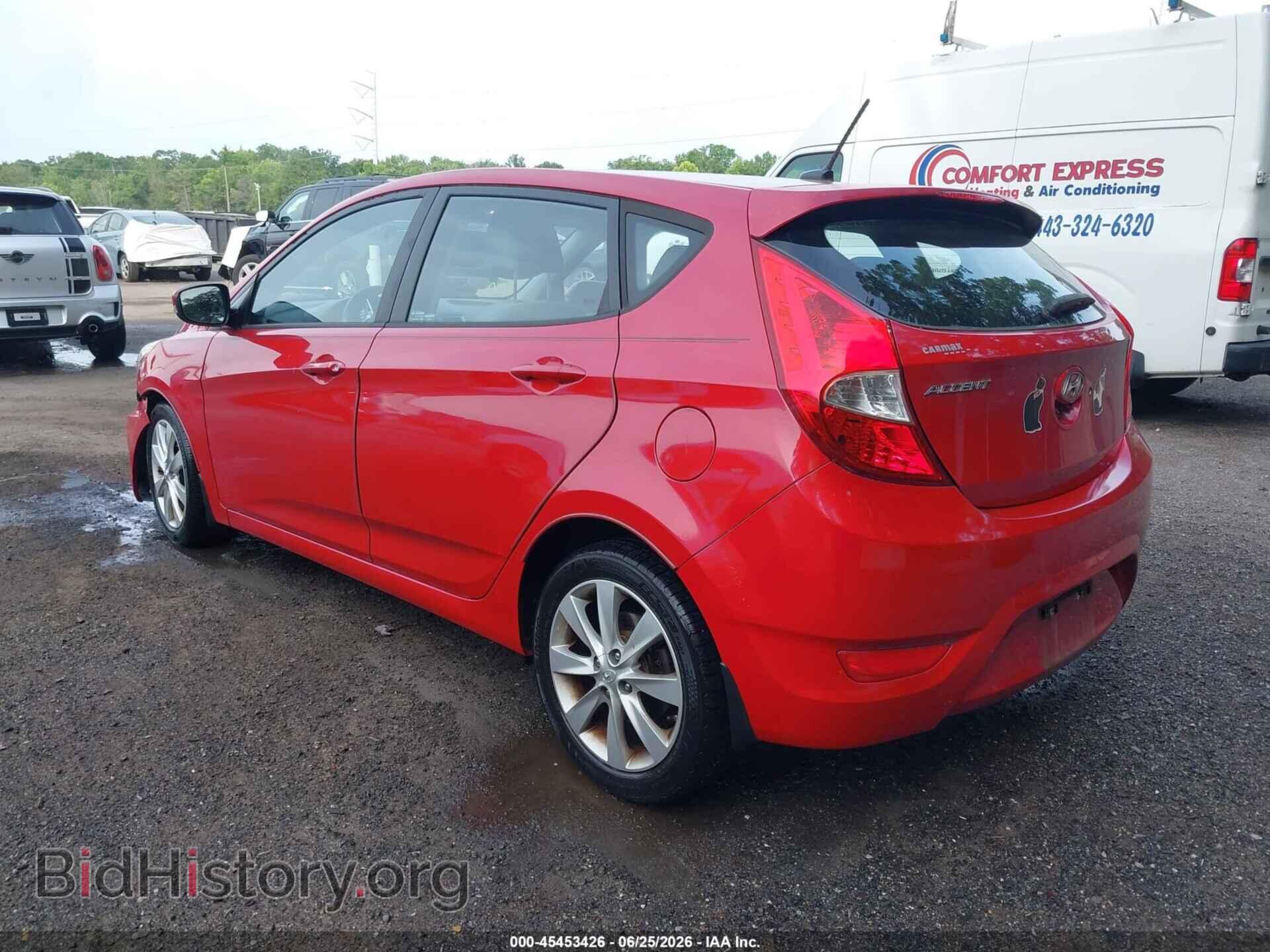 2013 HYUNDAI ACCENT - VIN: KMHCU5AE0DU100201 - Photo 3
