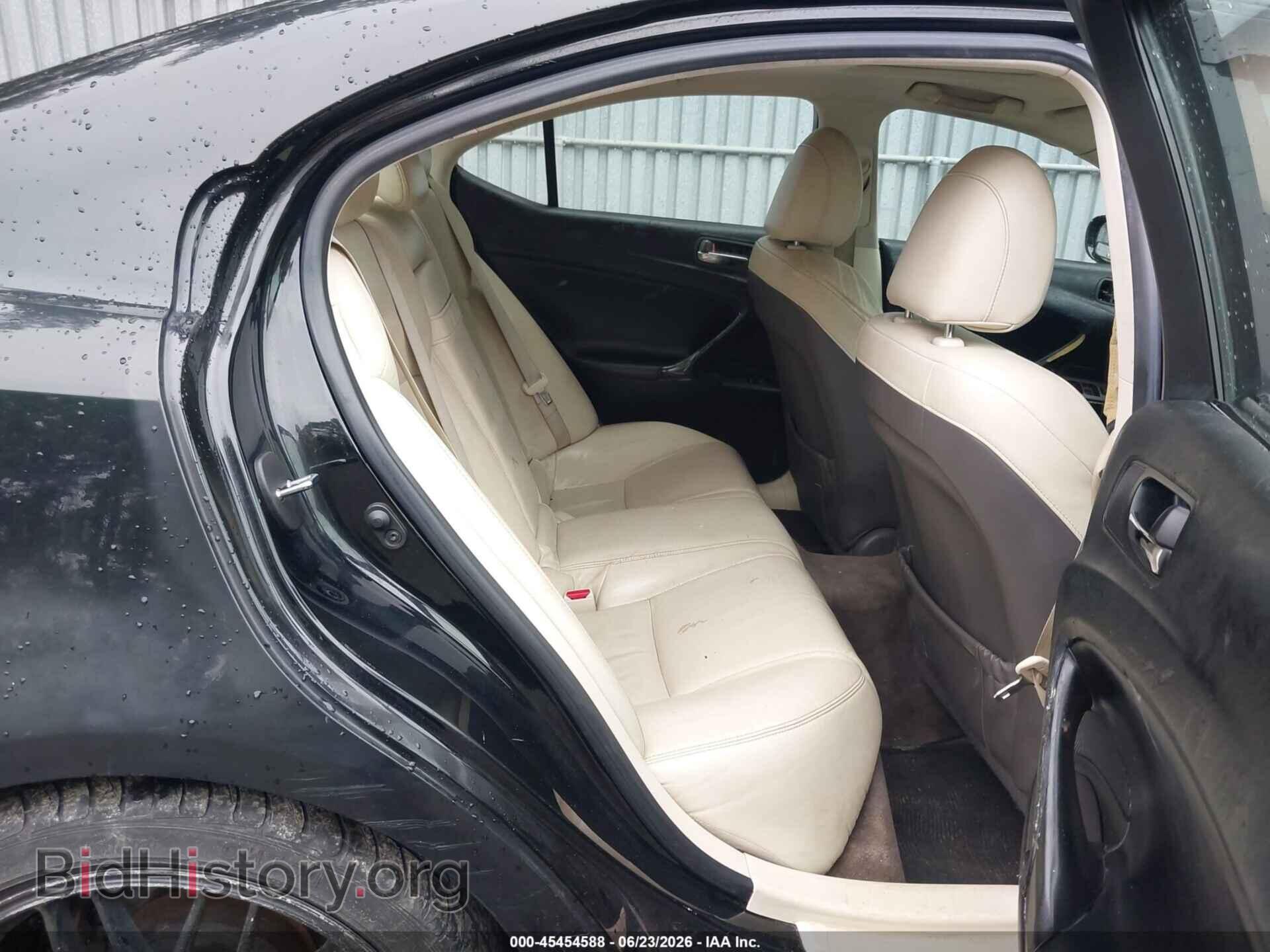 2009 LEXUS IS 250 - VIN: JTHCK262895035640 - Фото 8