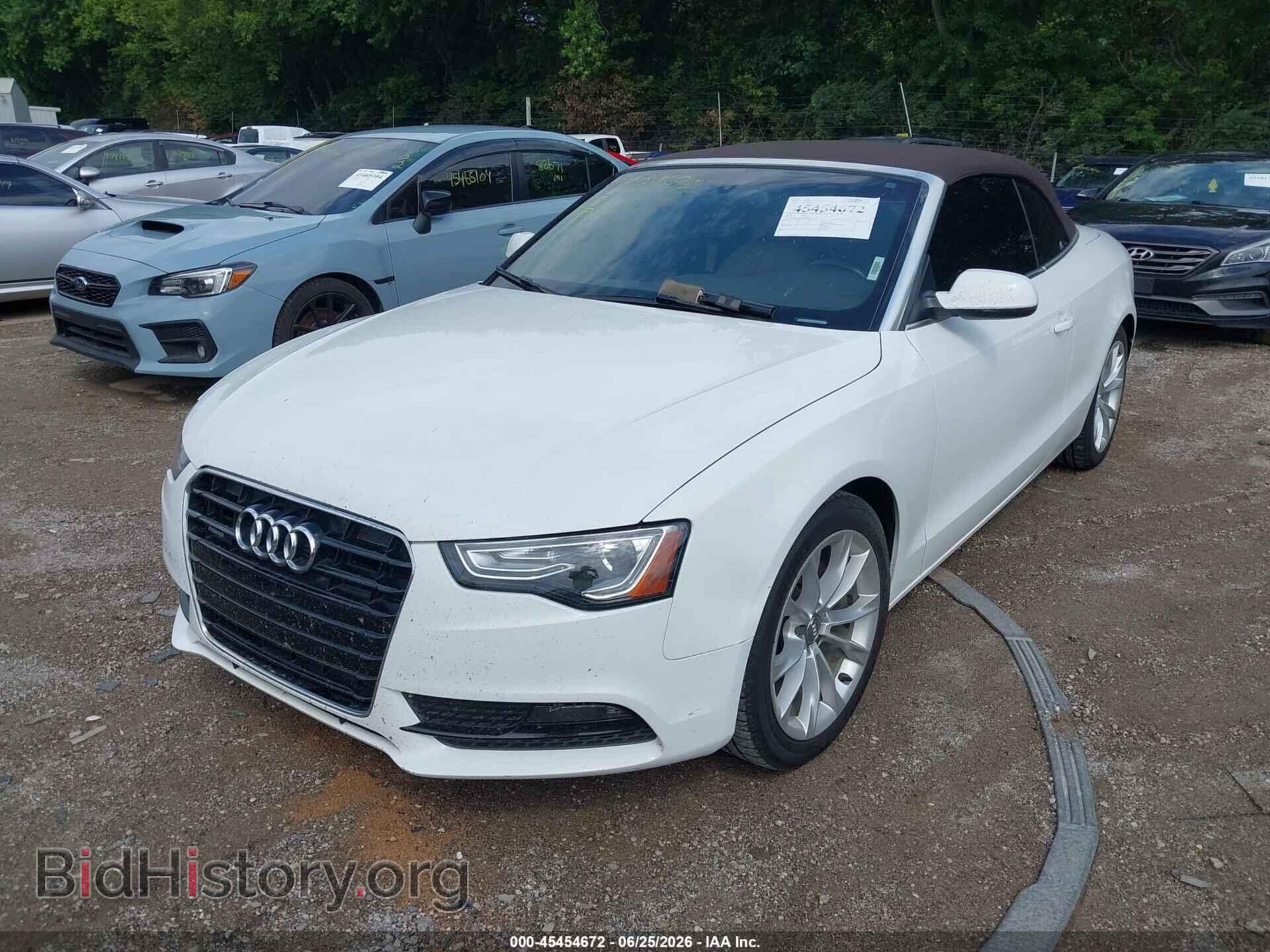 2013 AUDI A5 - VIN: WAULFAFH2DN005902 - Photo 2