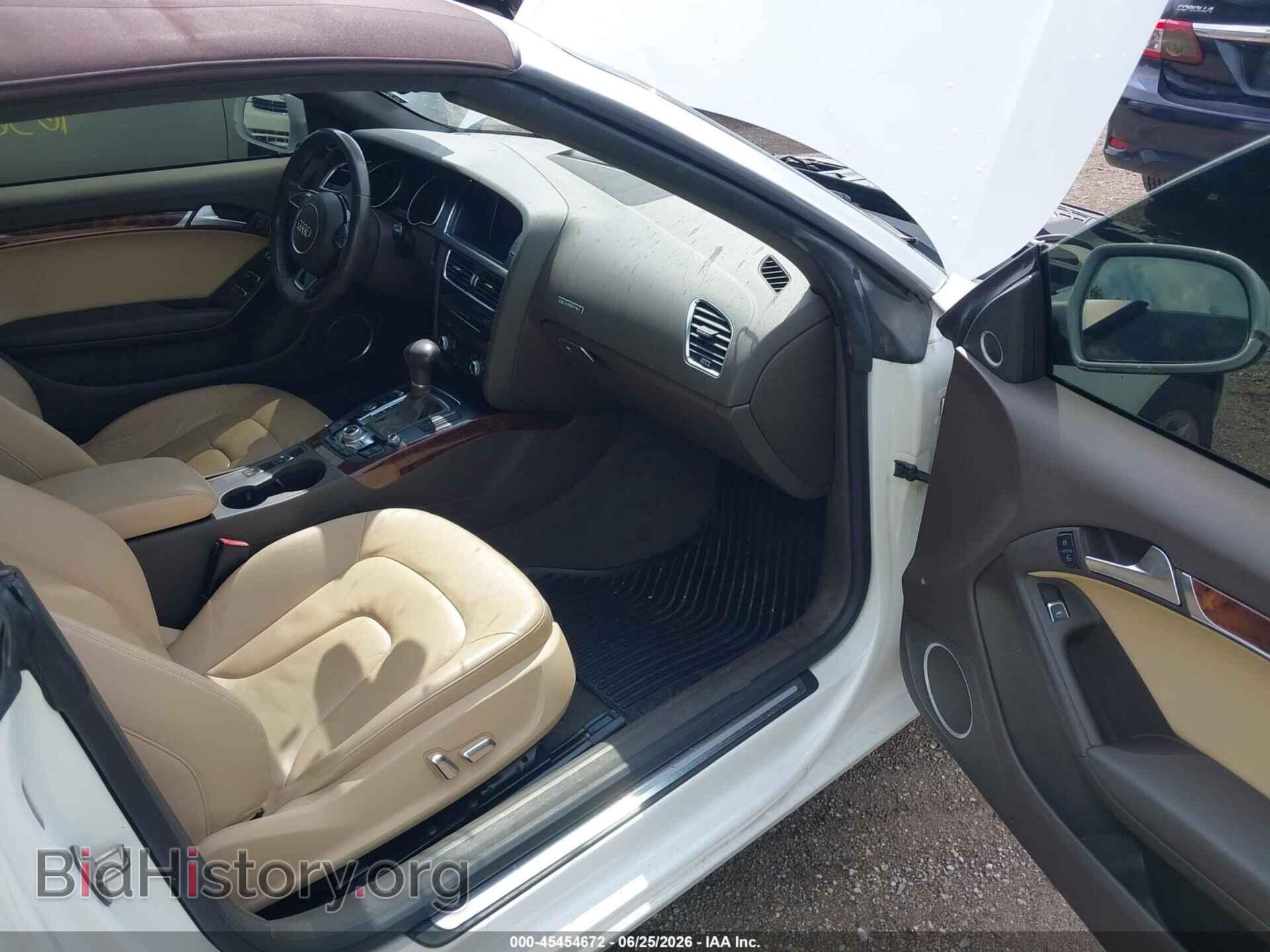 2013 AUDI A5 - VIN: WAULFAFH2DN005902 - Photo 5