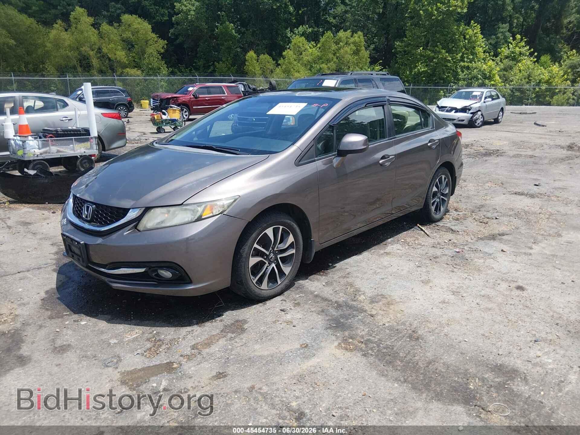 2013 HONDA CIVIC - VIN: 2HGFB2F84DH535560 - Фото 2