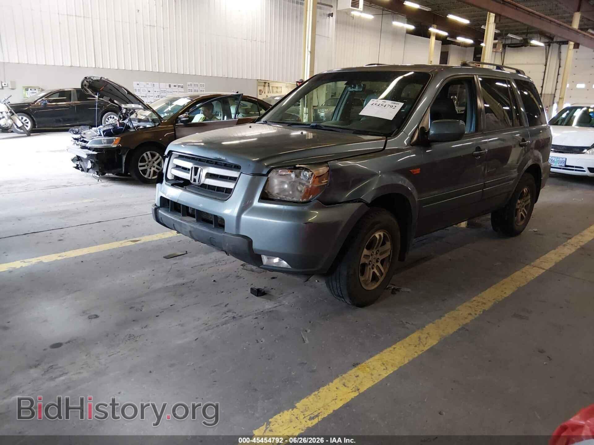 2007 HONDA PILOT - VIN: 2HKYF18617H535075 - Фото 2