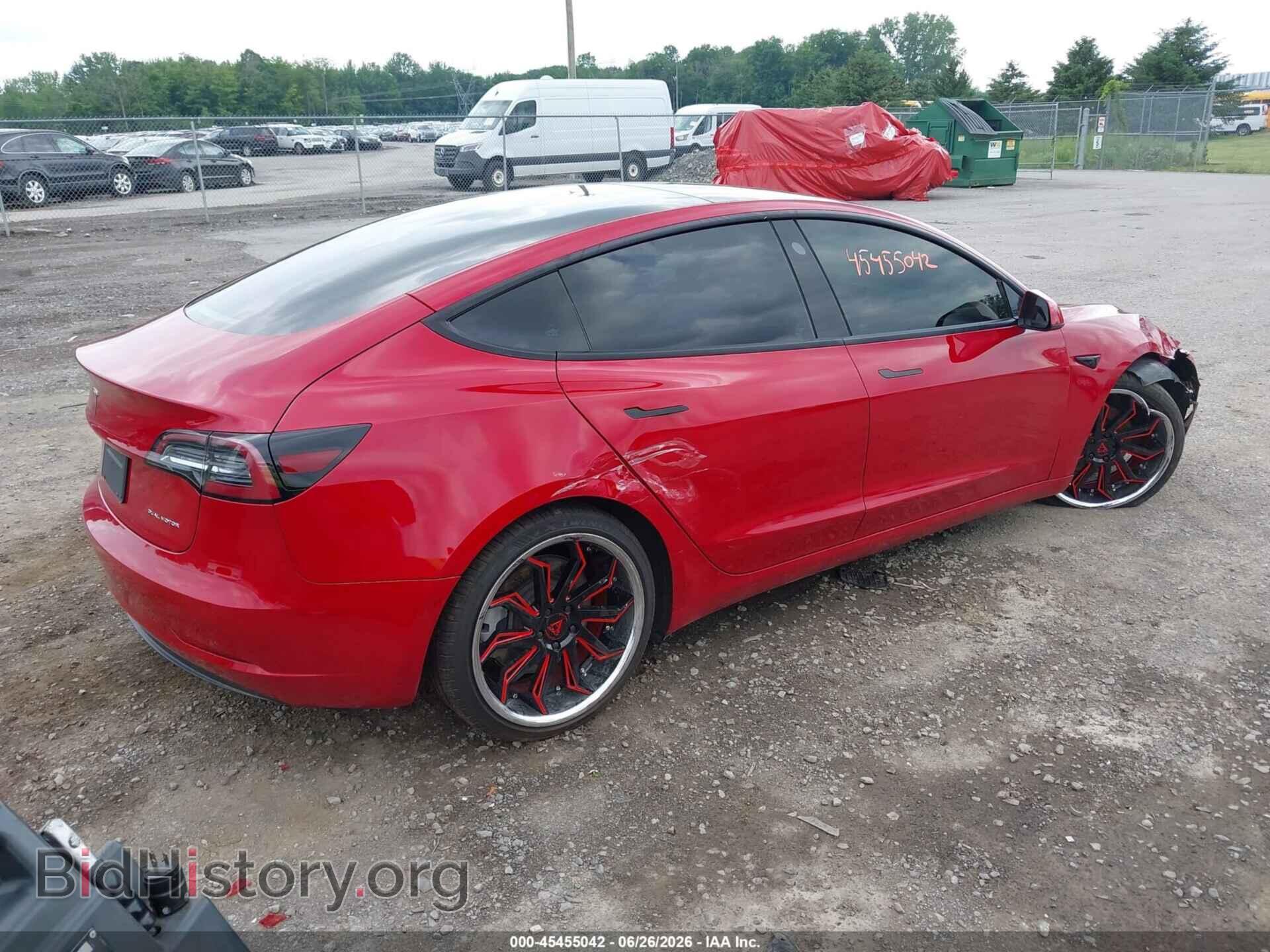 2022 TESLA MODEL 3 - VIN: 5YJ3E1EB2NF192352 - Фото 4