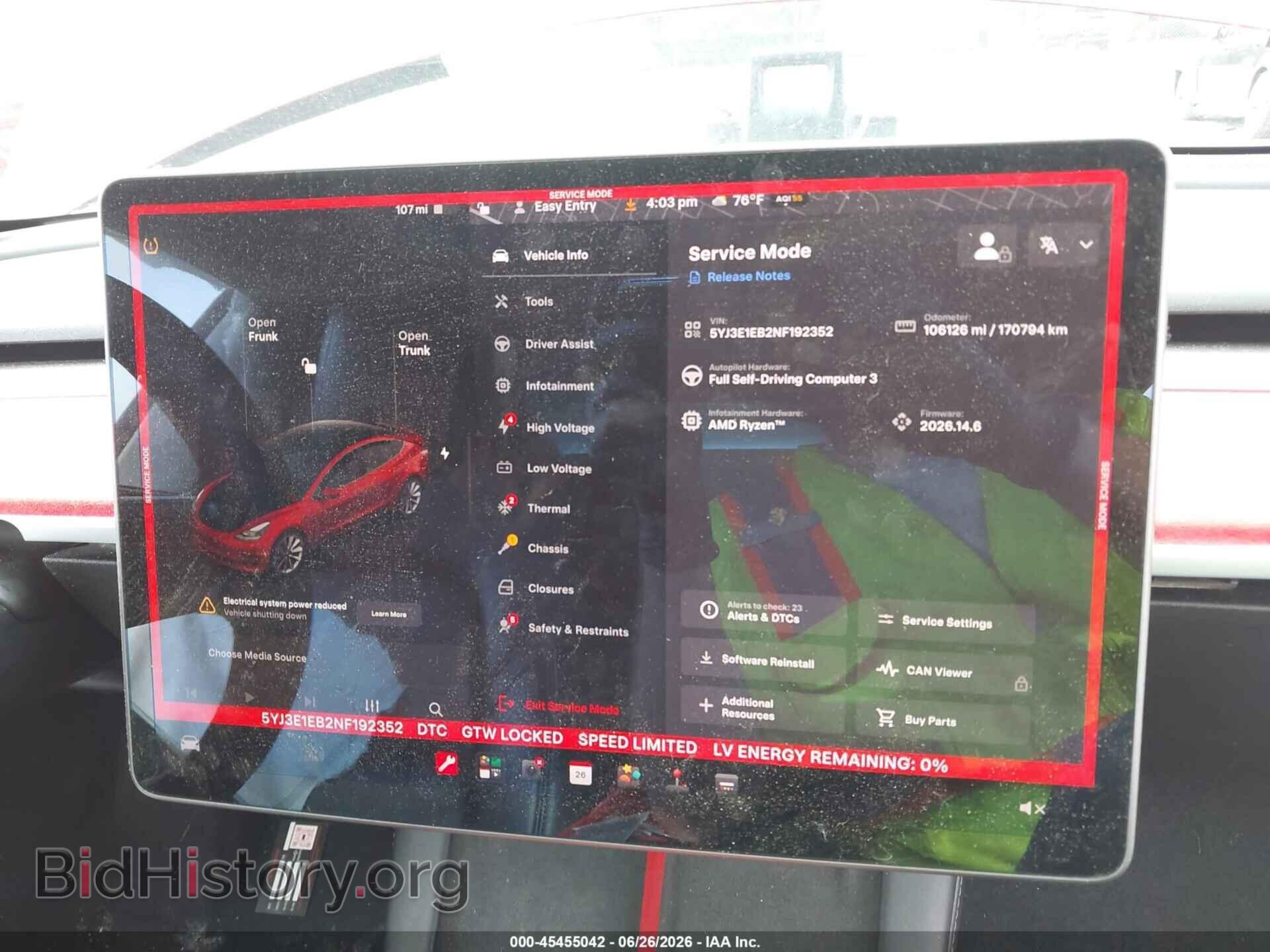2022 TESLA MODEL 3 - VIN: 5YJ3E1EB2NF192352 - Фото 7