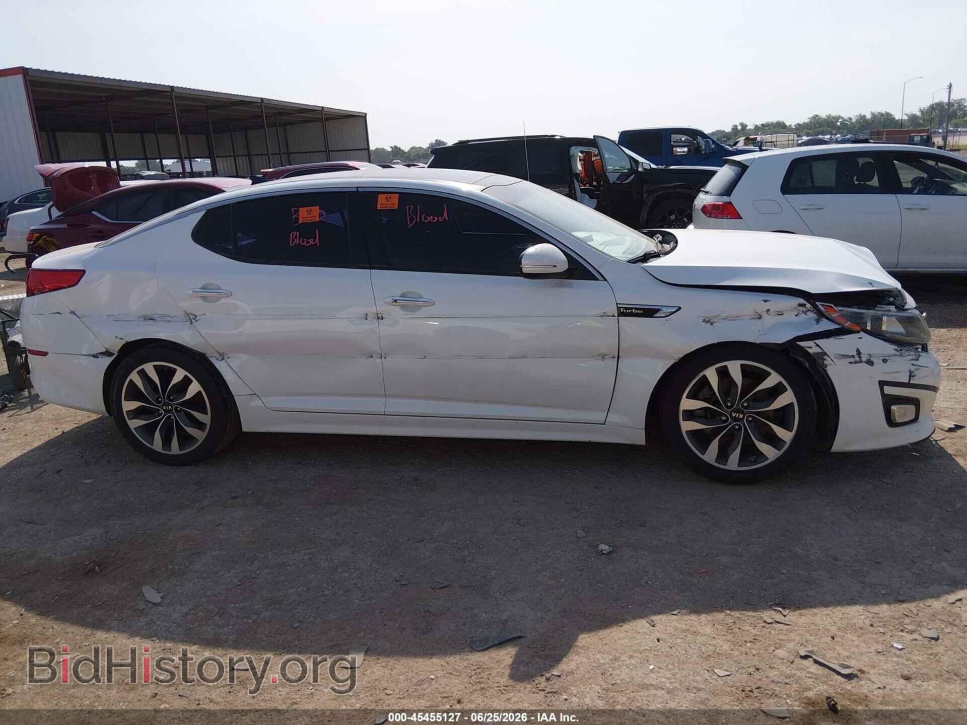 2015 KIA OPTIMA - VIN: 5XXGR4A60FG410156 - Фото 12
