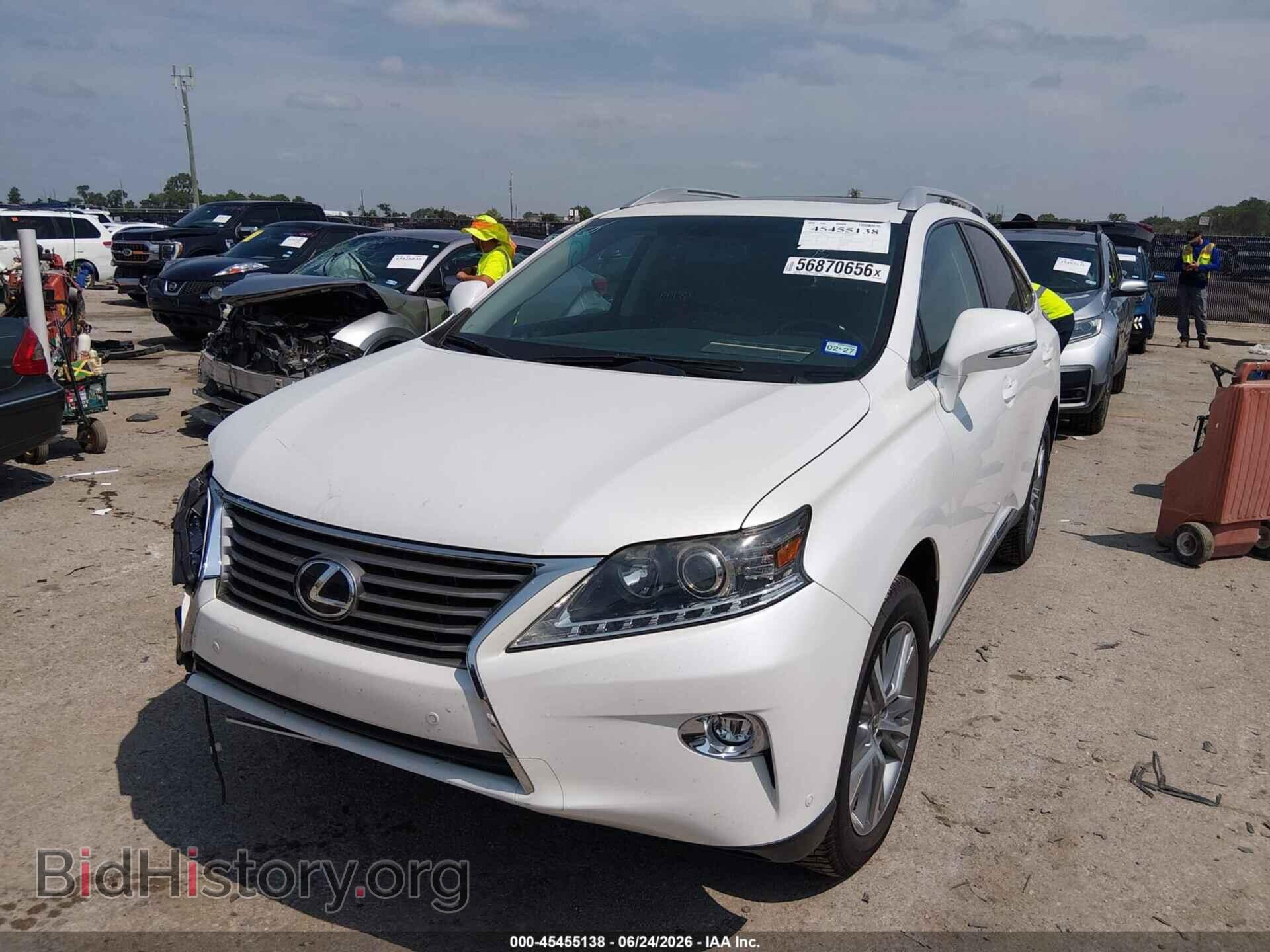 2015 LEXUS RX 350 - VIN: 2T2BK1BAXFC318183 - Фото 2