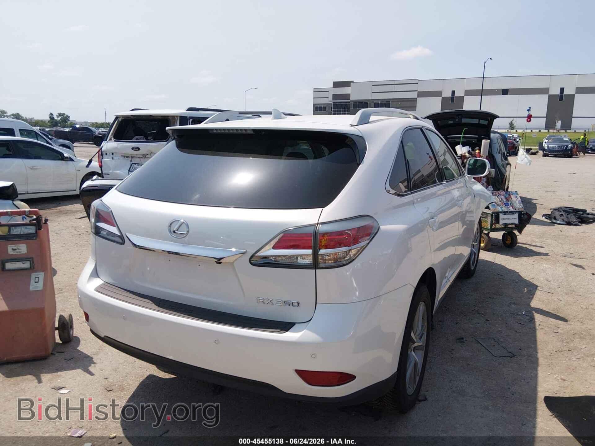 2015 LEXUS RX 350 - VIN: 2T2BK1BAXFC318183 - Фото 4