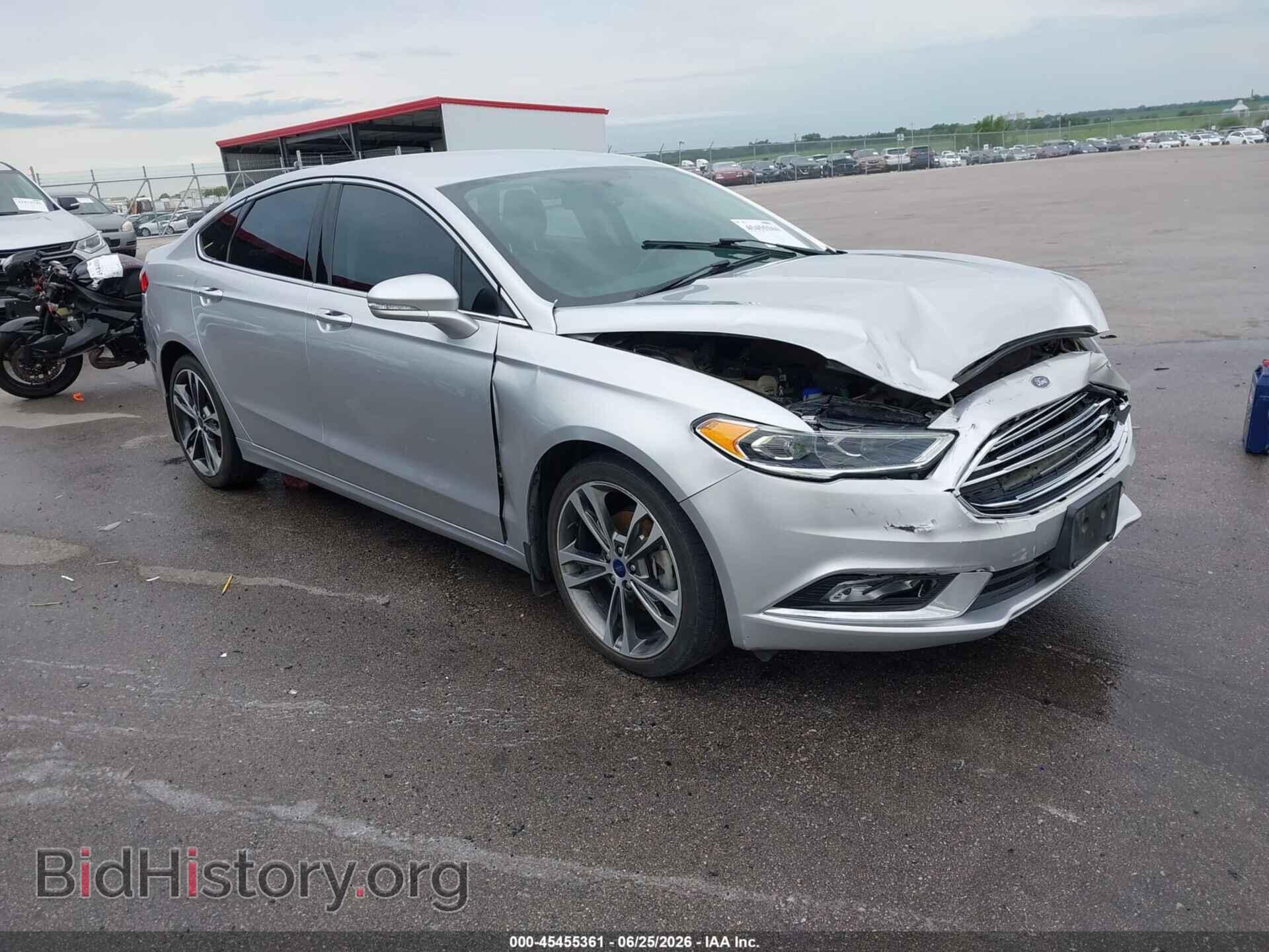 Фотография 3FA6P0D90HR200781 - FORD FUSION 2017