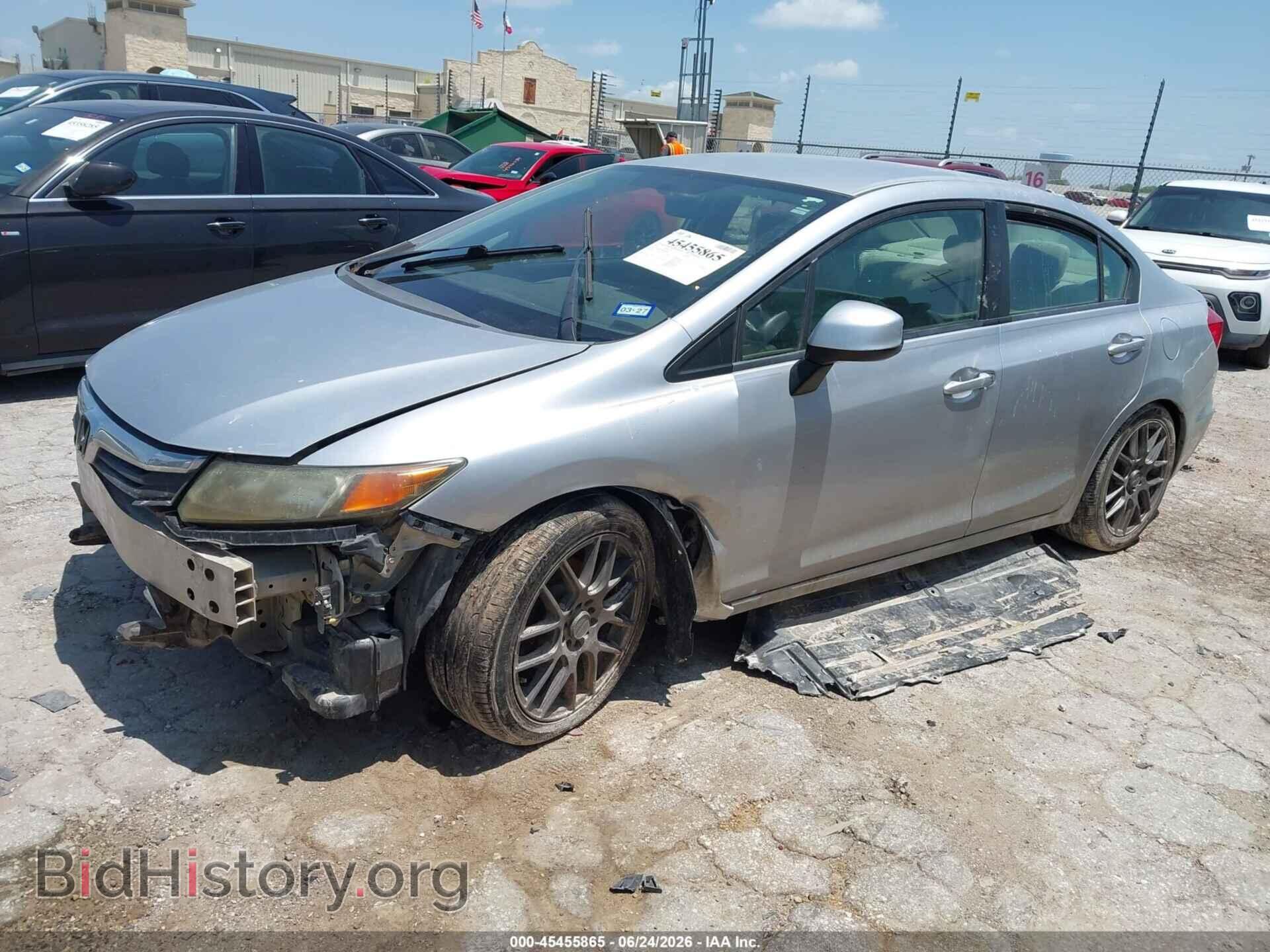 2012 HONDA CIVIC - VIN: 19XFB2F55CE084783 - Фото 2