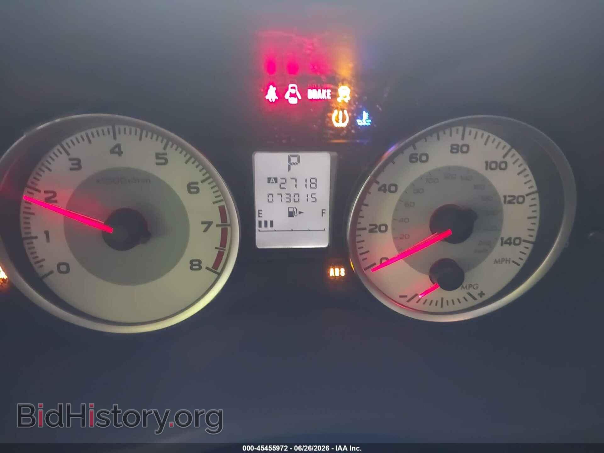 2012 SUBARU IMPREZA - VIN: JF1GPAA69CH223930 - Фото 7