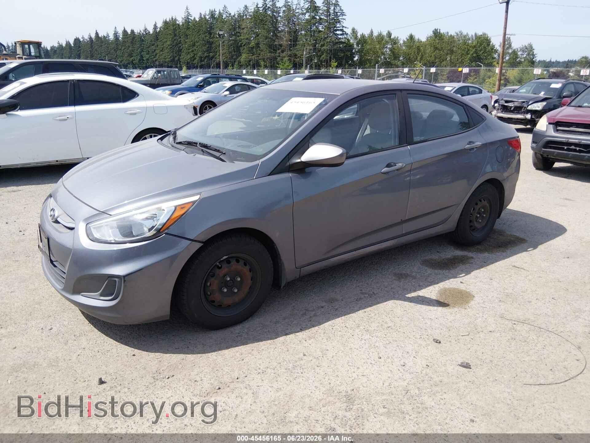 2016 HYUNDAI ACCENT - VIN: KMHCT4AE1GU044304 - Фото 2