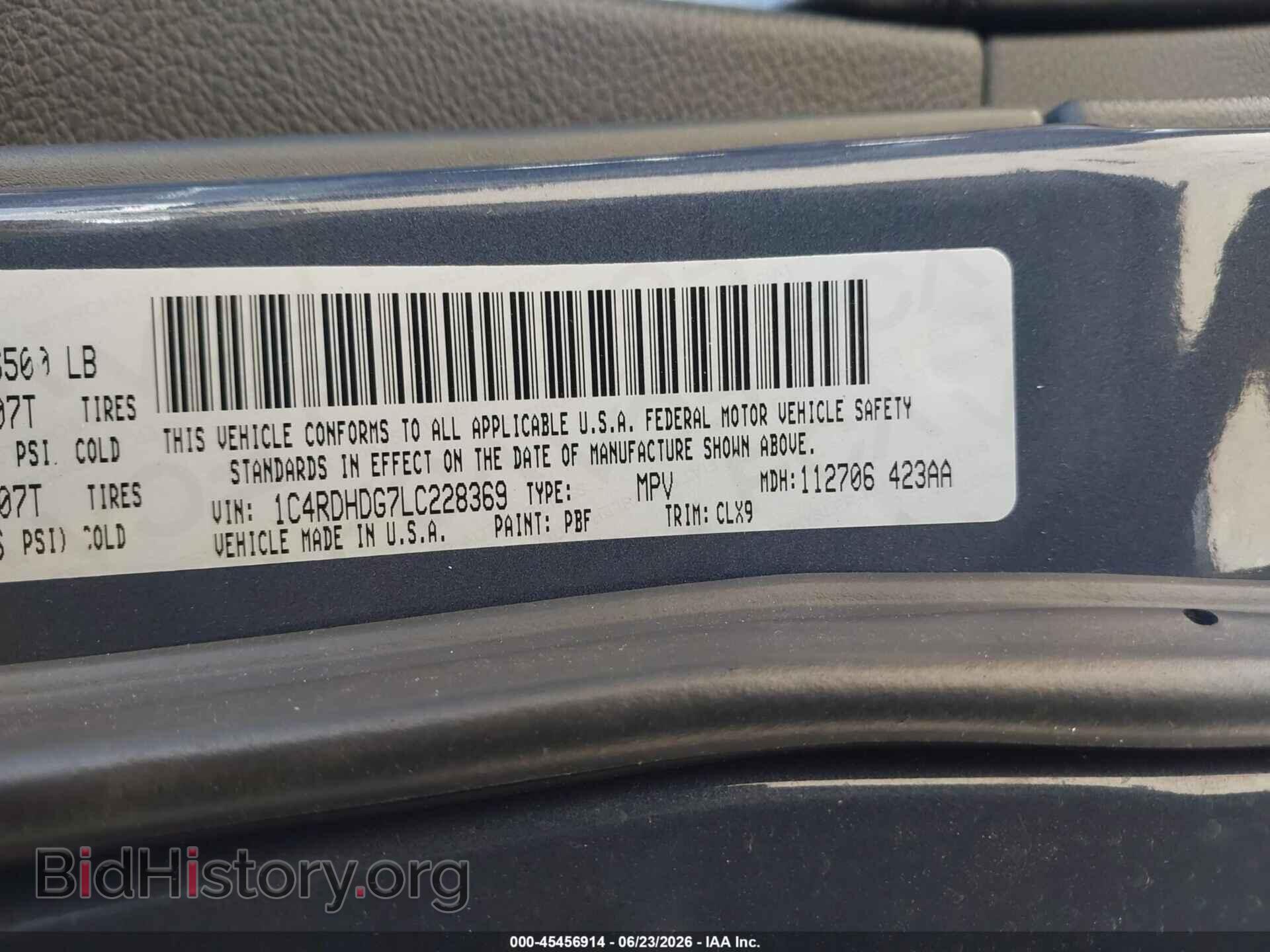 2020 DODGE DURANGO - VIN: 1C4RDHDG7LC228369 - Photo 9