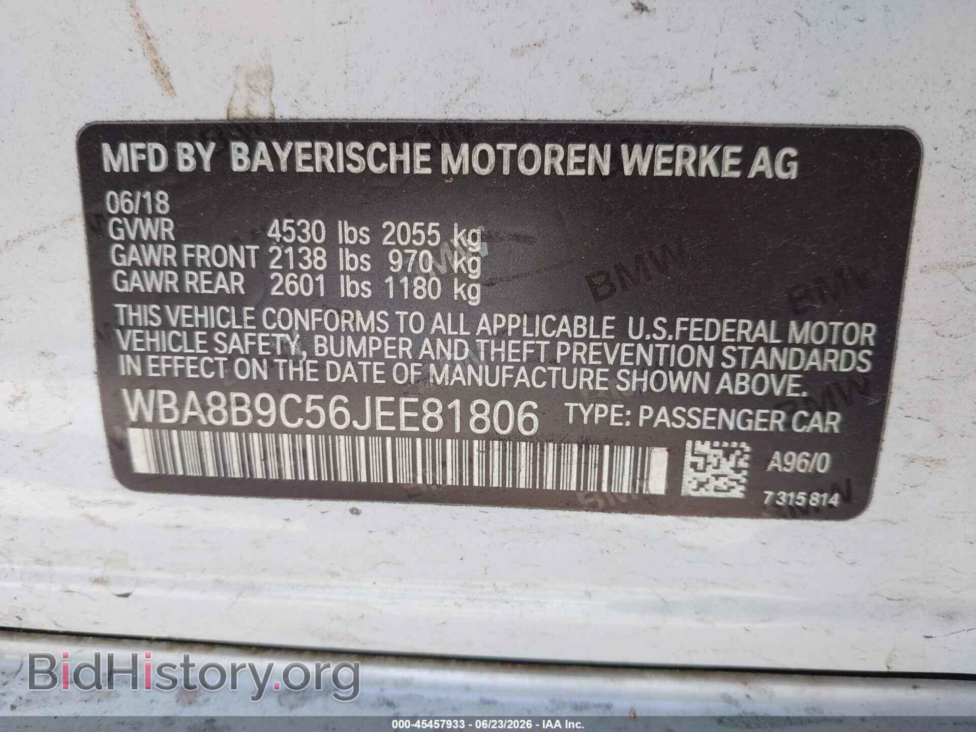2018 BMW 330I - VIN: WBA8B9C56JEE81806 - Photo 9
