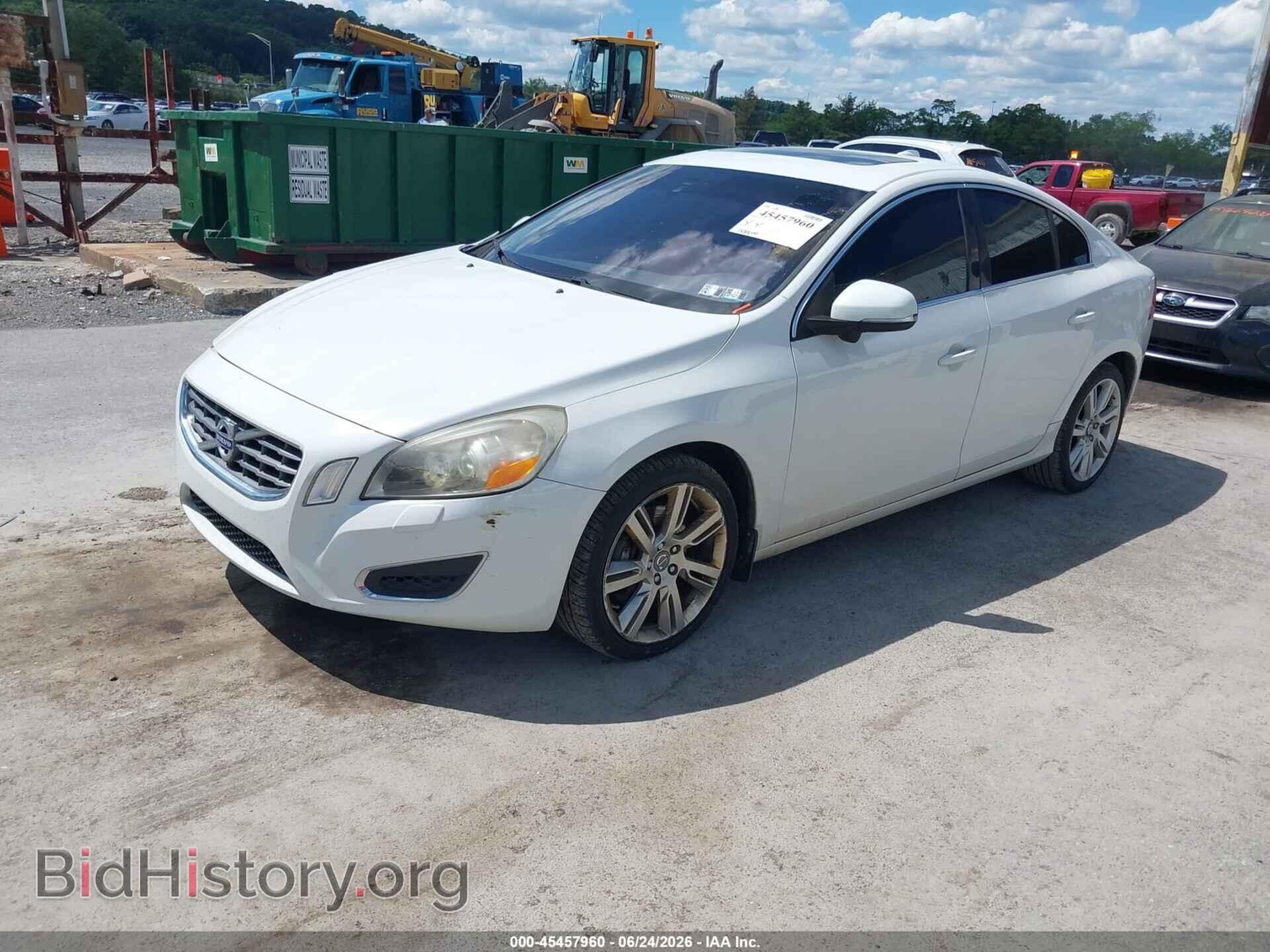 2012 VOLVO S60 - VIN: YV1902FH4C2113680 - Фото 2