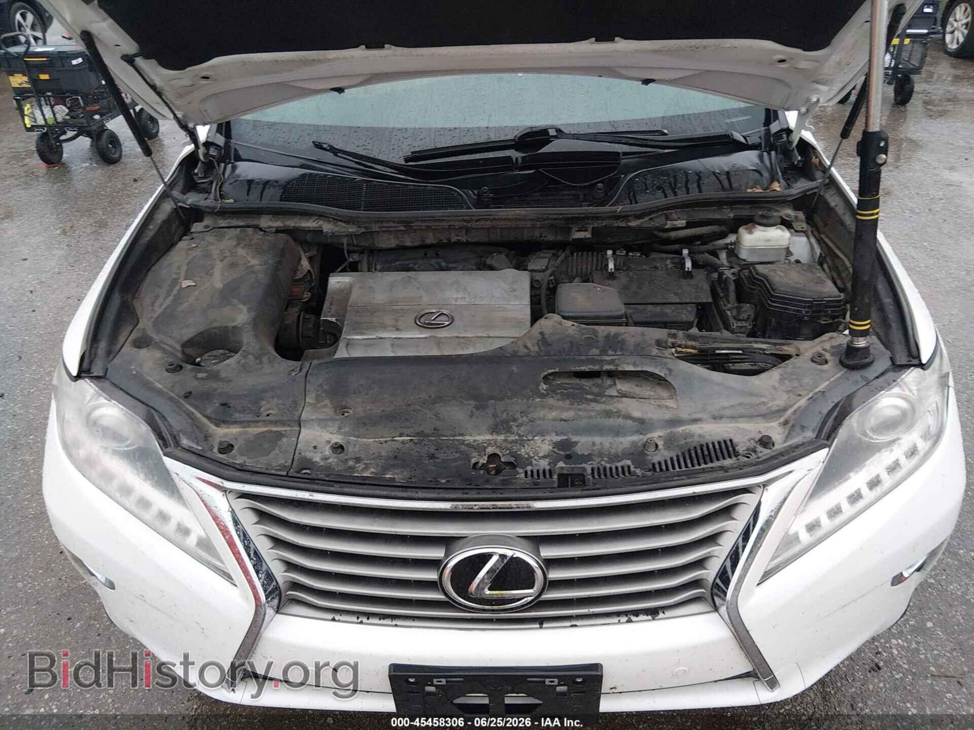 2013 LEXUS RX 350 - VIN: 2T2BK1BA4DC212664 - Фото 10