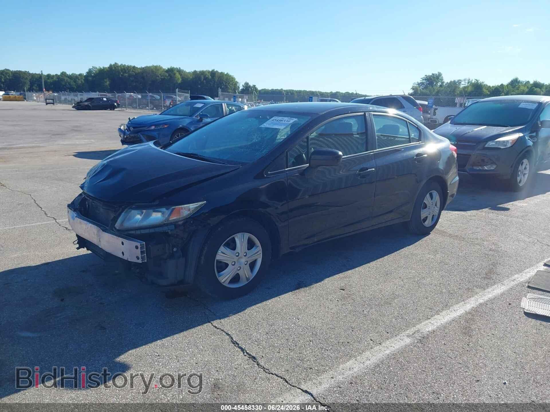 2014 HONDA CIVIC - VIN: 19XFB2F5XEE000038 - Фото 2
