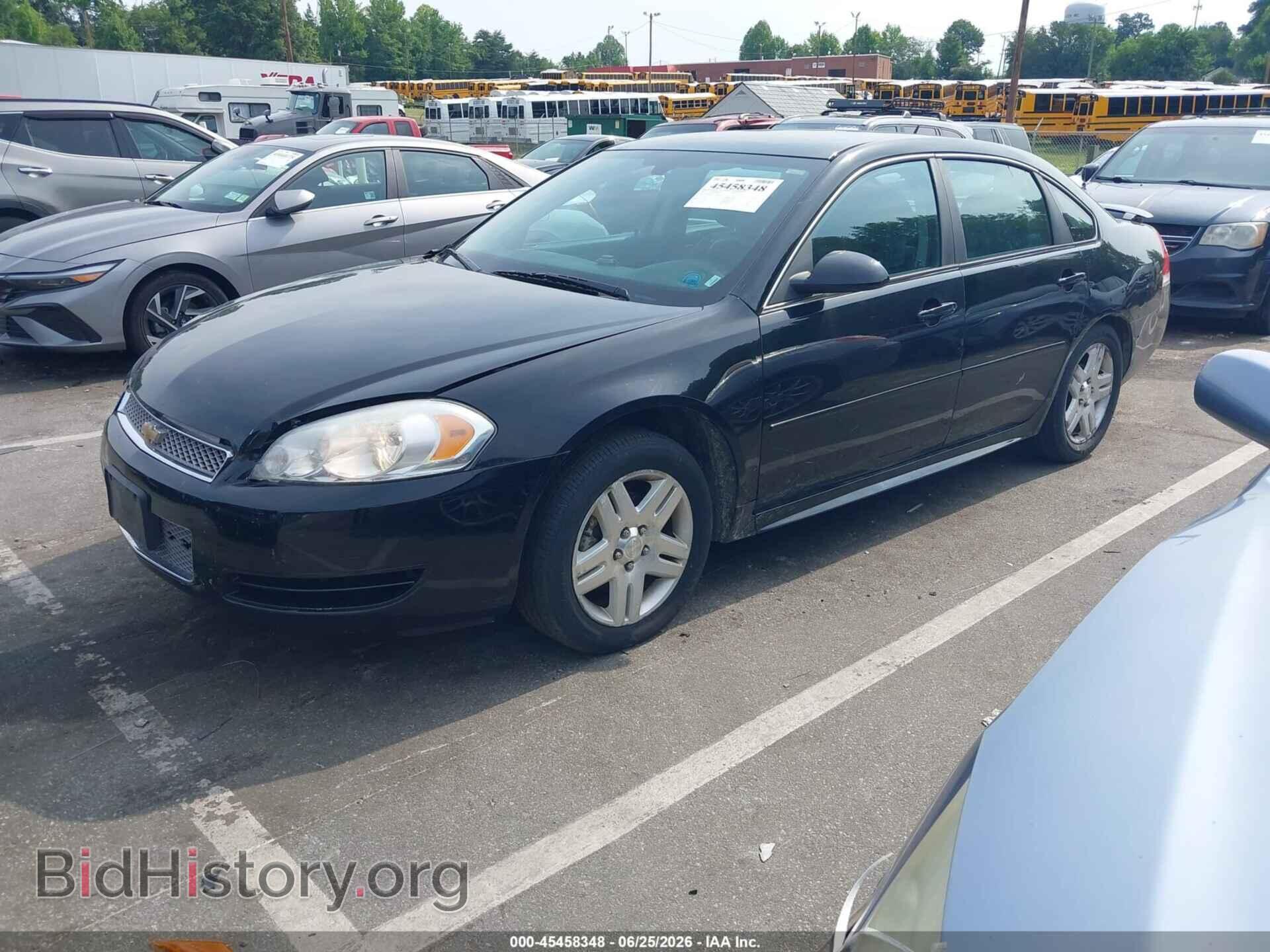2012 CHEVROLET IMPALA - VIN: 2G1WB5E36C1323099 - Photo 2