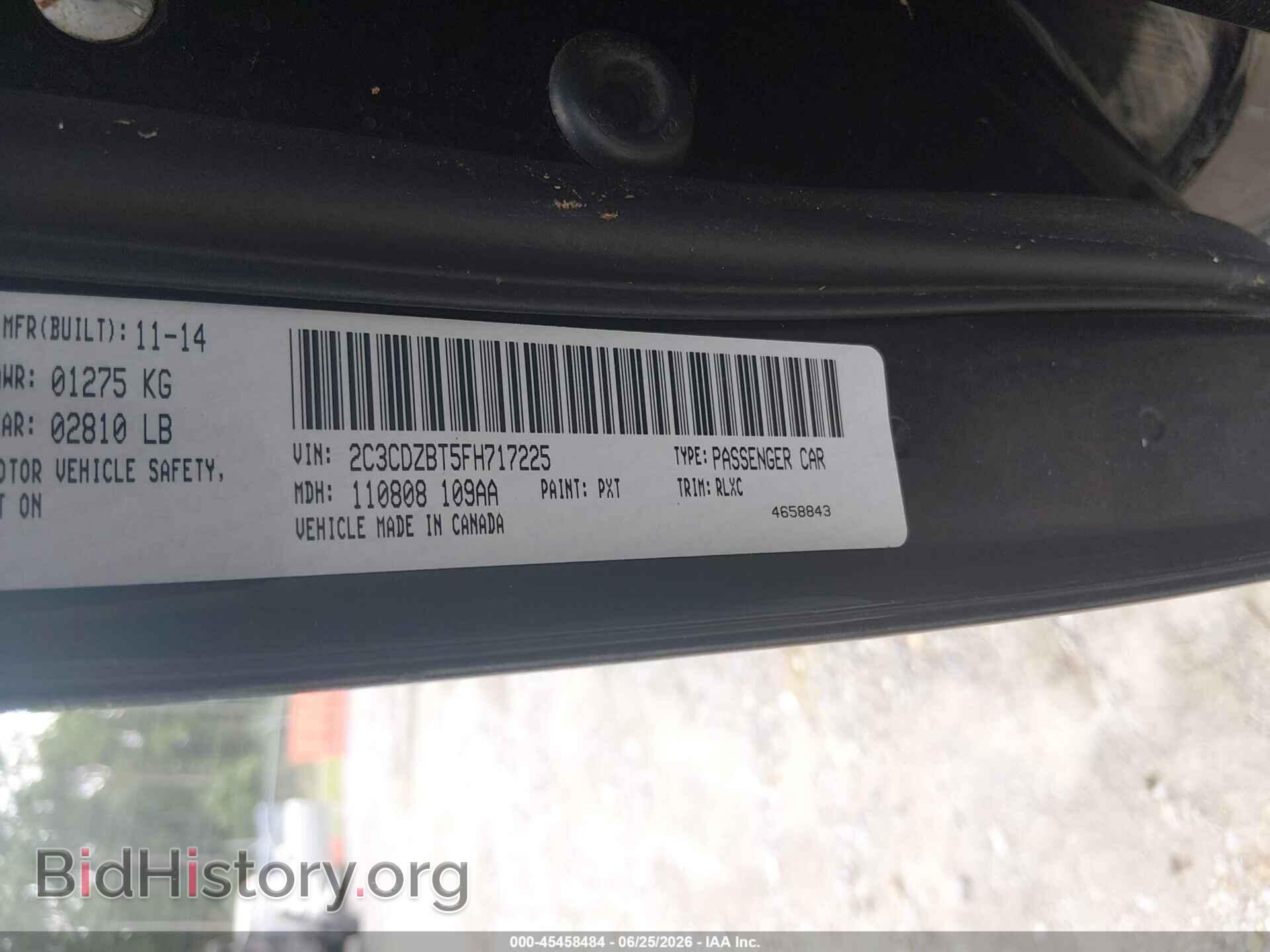 2015 DODGE CHALLENGER - VIN: 2C3CDZBT5FH717225 - Photo 9