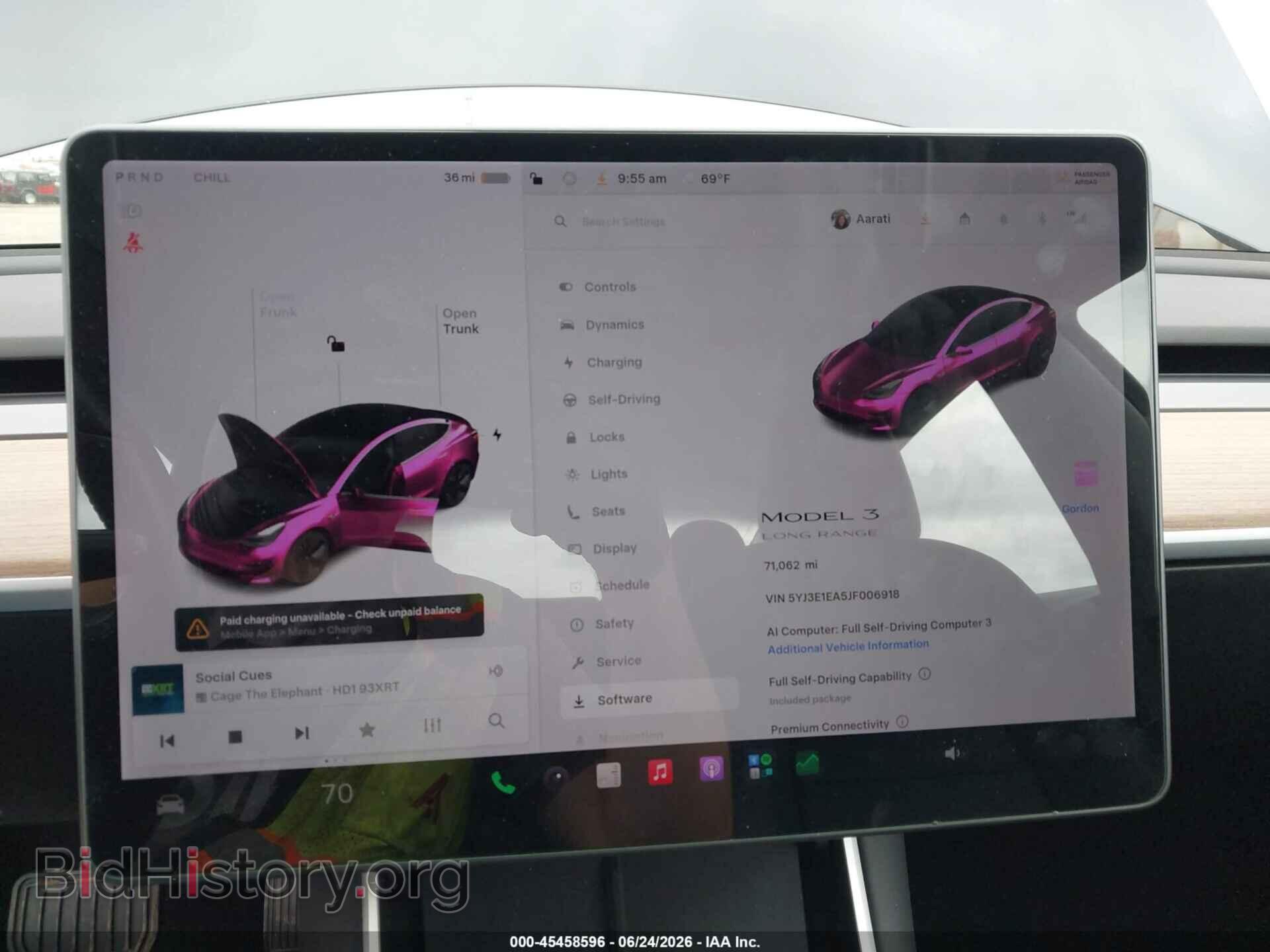 2018 TESLA MODEL 3 - VIN: 5YJ3E1EA5JF006918 - Photo 7