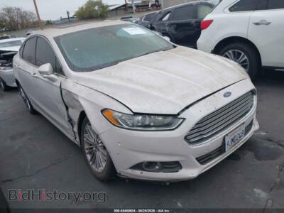 2014 Ford FUSION SE, white — VIN 3FA6P0HD3ER177412, IAAI