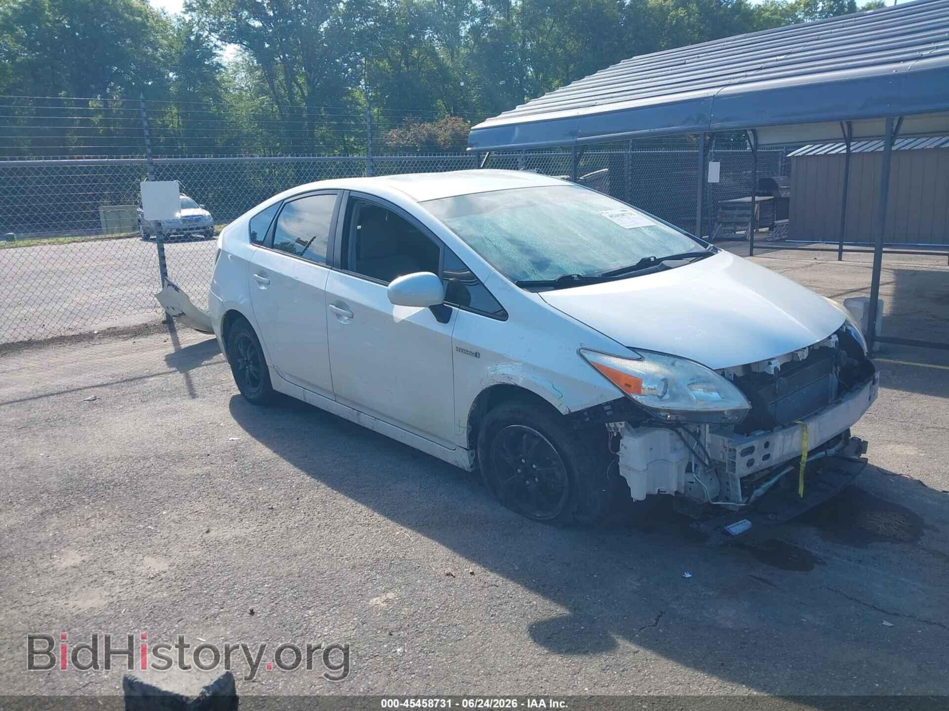 Photo JTDKN3DUXC5465823 - TOYOTA PRIUS 2012