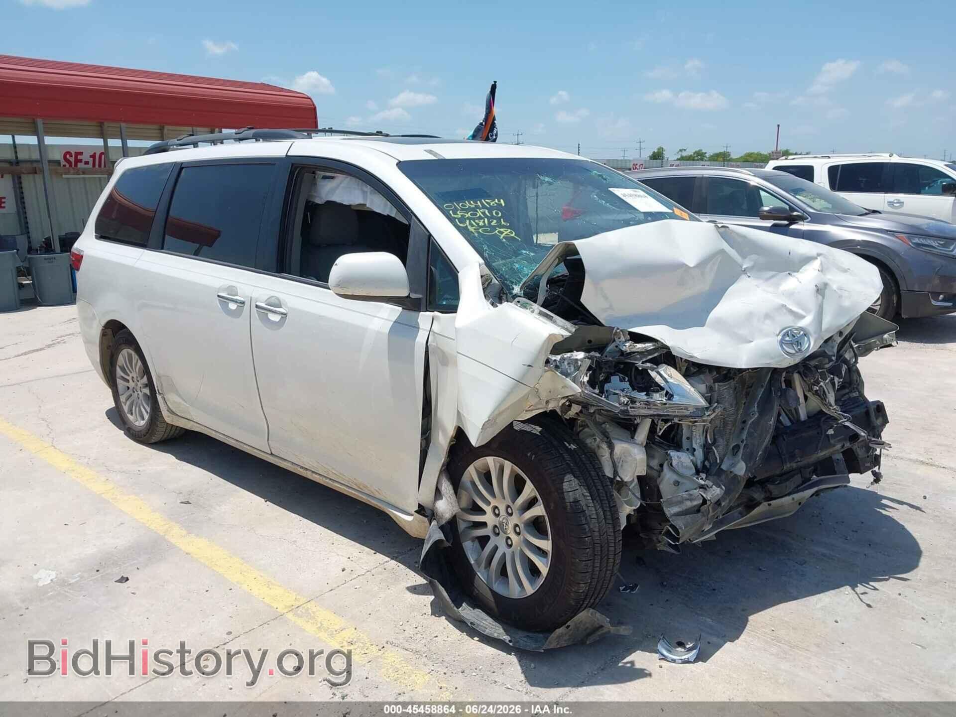 Photo 5TDYK3DC1FS650190 - TOYOTA SIENNA 2015