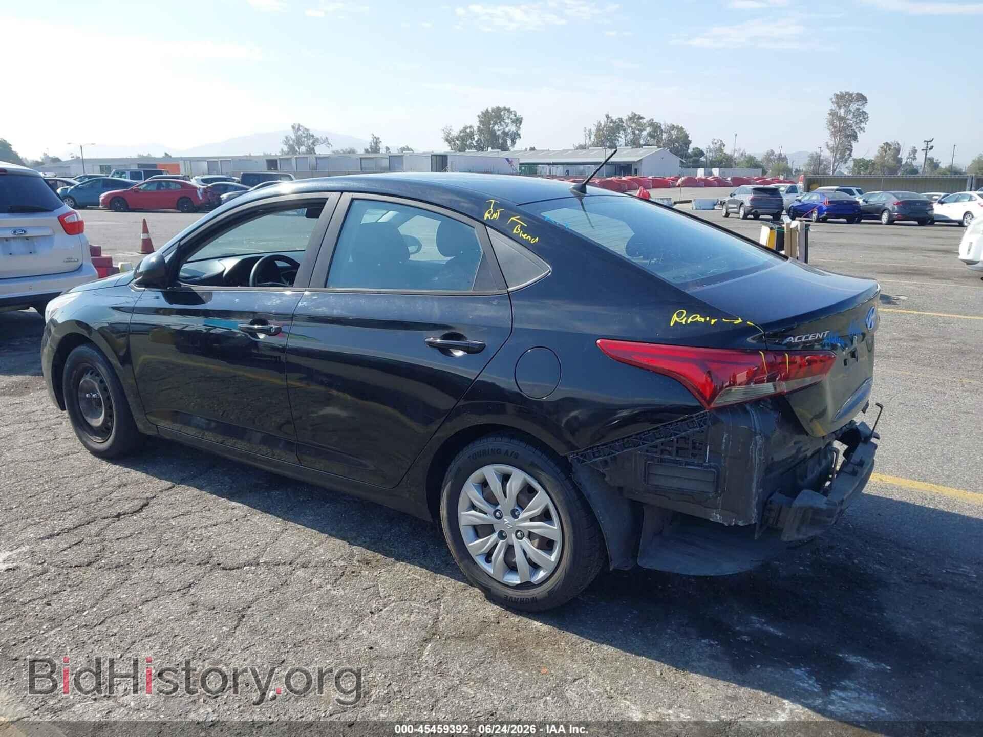 2019 HYUNDAI ACCENT - VIN: 3KPC24A34KE042379 - Фото 3